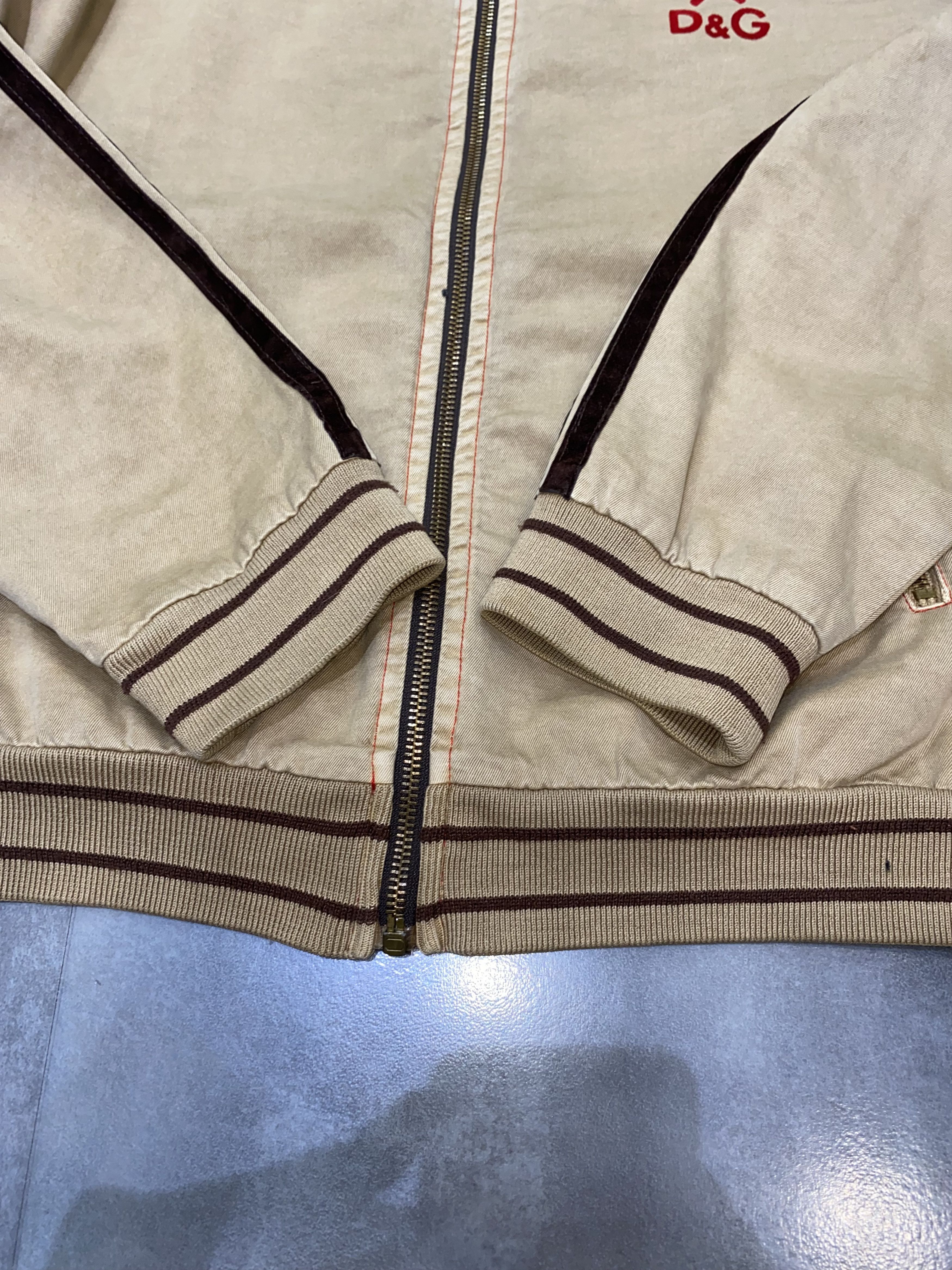 Dolce & Gabbana Dolce & Gabbana "Mister Coach" Jacket Velour Details Size US L / EU 52-54 / 3 - 11 Thumbnail