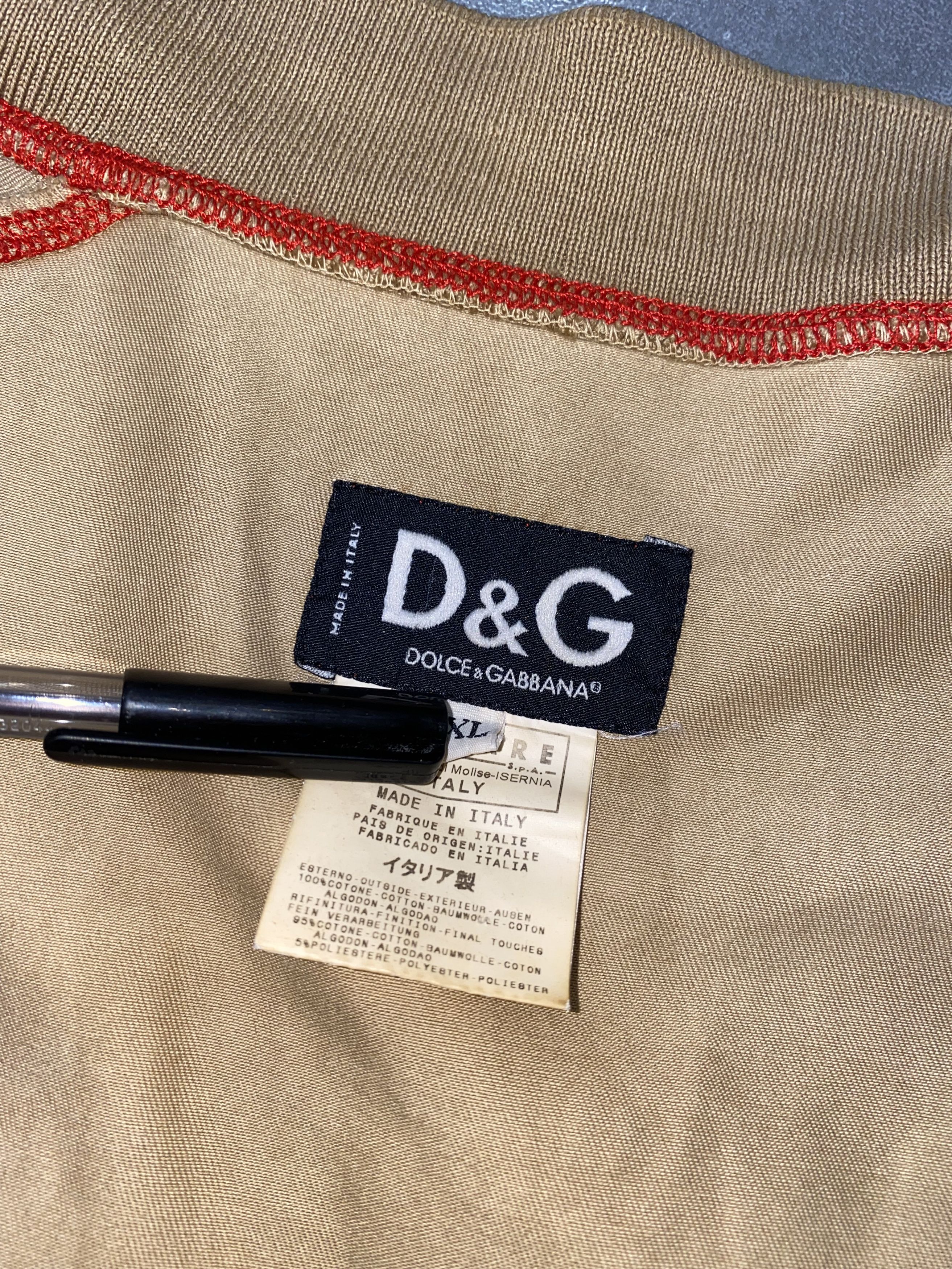 Dolce & Gabbana Dolce & Gabbana "Mister Coach" Jacket Velour Details Size US L / EU 52-54 / 3 - 15 Thumbnail