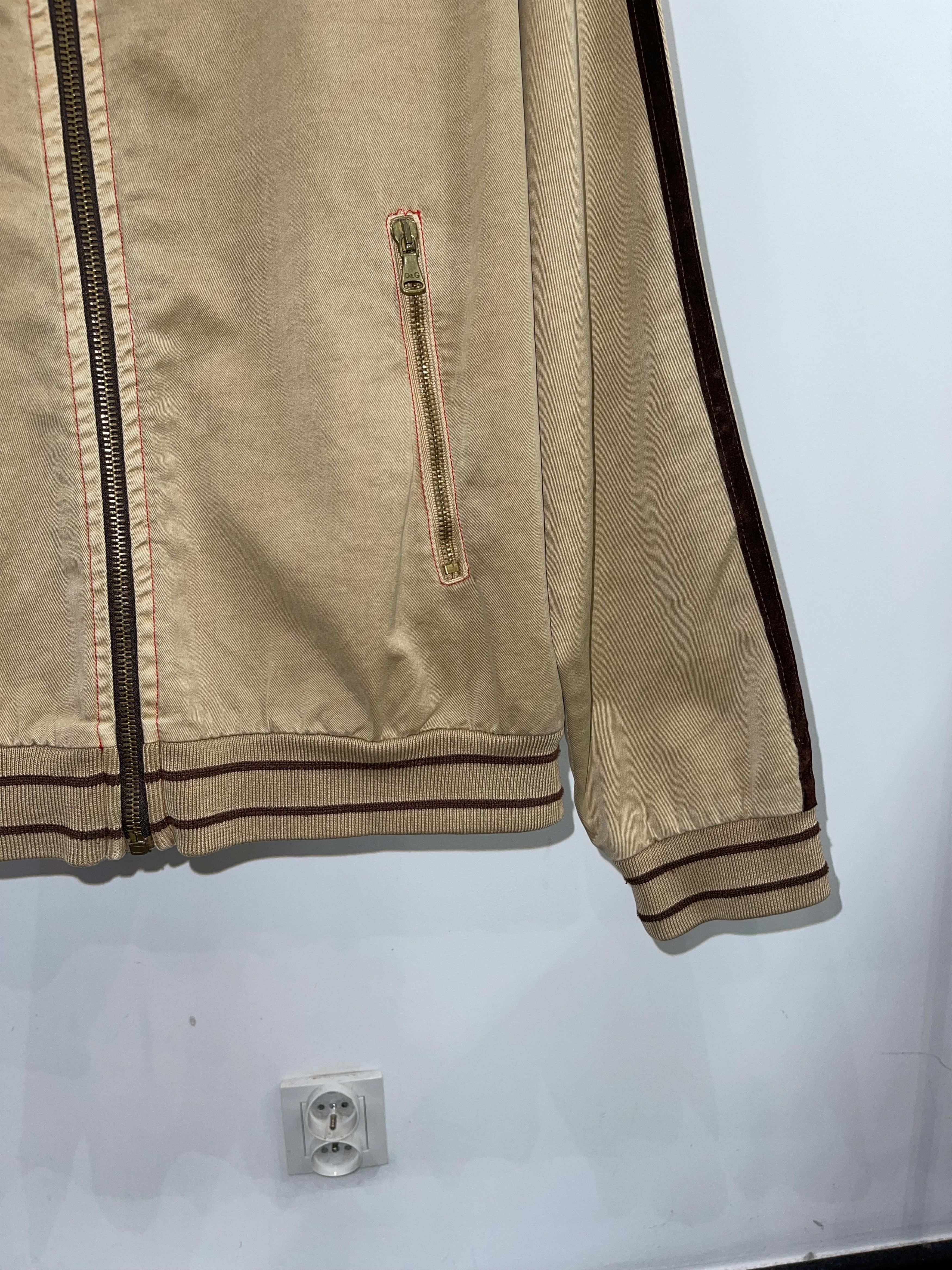 Dolce & Gabbana Dolce & Gabbana "Mister Coach" Jacket Velour Details Size US L / EU 52-54 / 3 - 5 Thumbnail