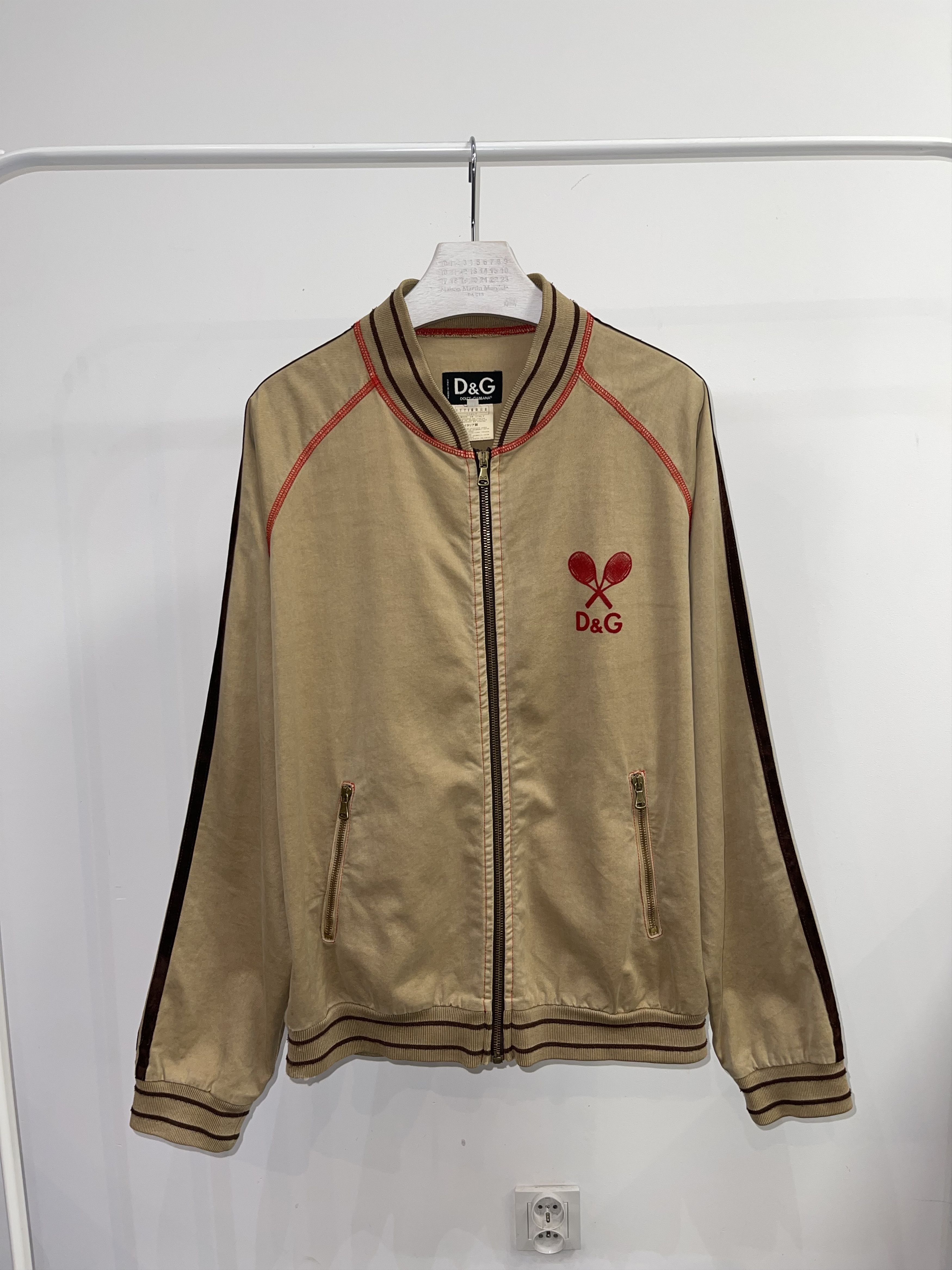 Dolce & Gabbana Dolce & Gabbana "Mister Coach" Jacket Velour Details Size US L / EU 52-54 / 3 - 3 Thumbnail