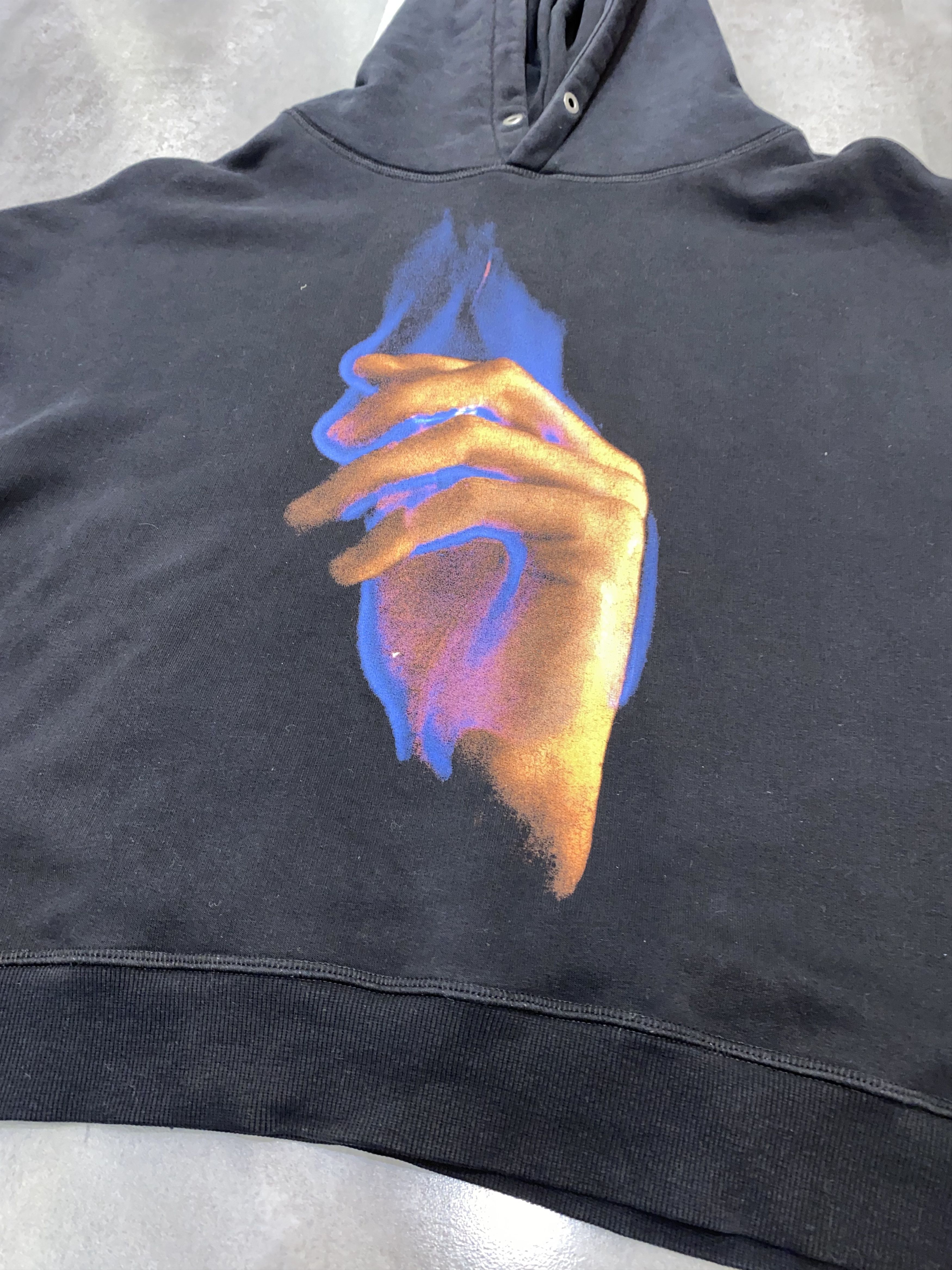 Misbhv MISBHV Burning Hand Logo Sleeveless Hoodie Size US L / EU 52-54 / 3 - 10 Thumbnail
