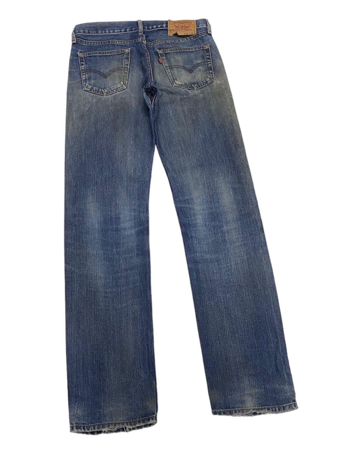 Japanese Brand × Levi's VINTAGE LEVIS 522 RUSTY DISTRESSED DENIM JEANS JAPAN Size US 31 - 7 Thumbnail