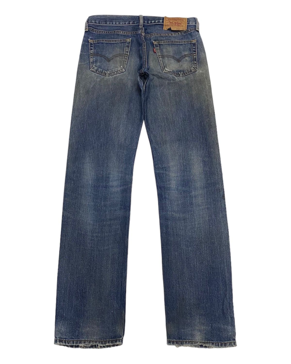 Japanese Brand × Levi's VINTAGE LEVIS 522 RUSTY DISTRESSED DENIM JEANS JAPAN Size US 31 - 2 Thumbnail