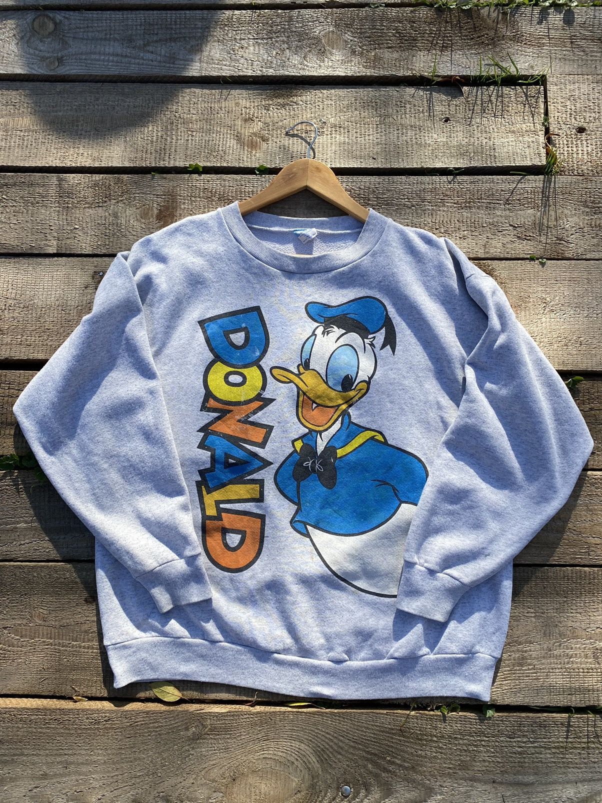 Disney × Vintage Vintage 90s Disney Story Donald Duck Movie Sweatshirt Size US L / EU 52-54 / 3 - 1 Thumbnail