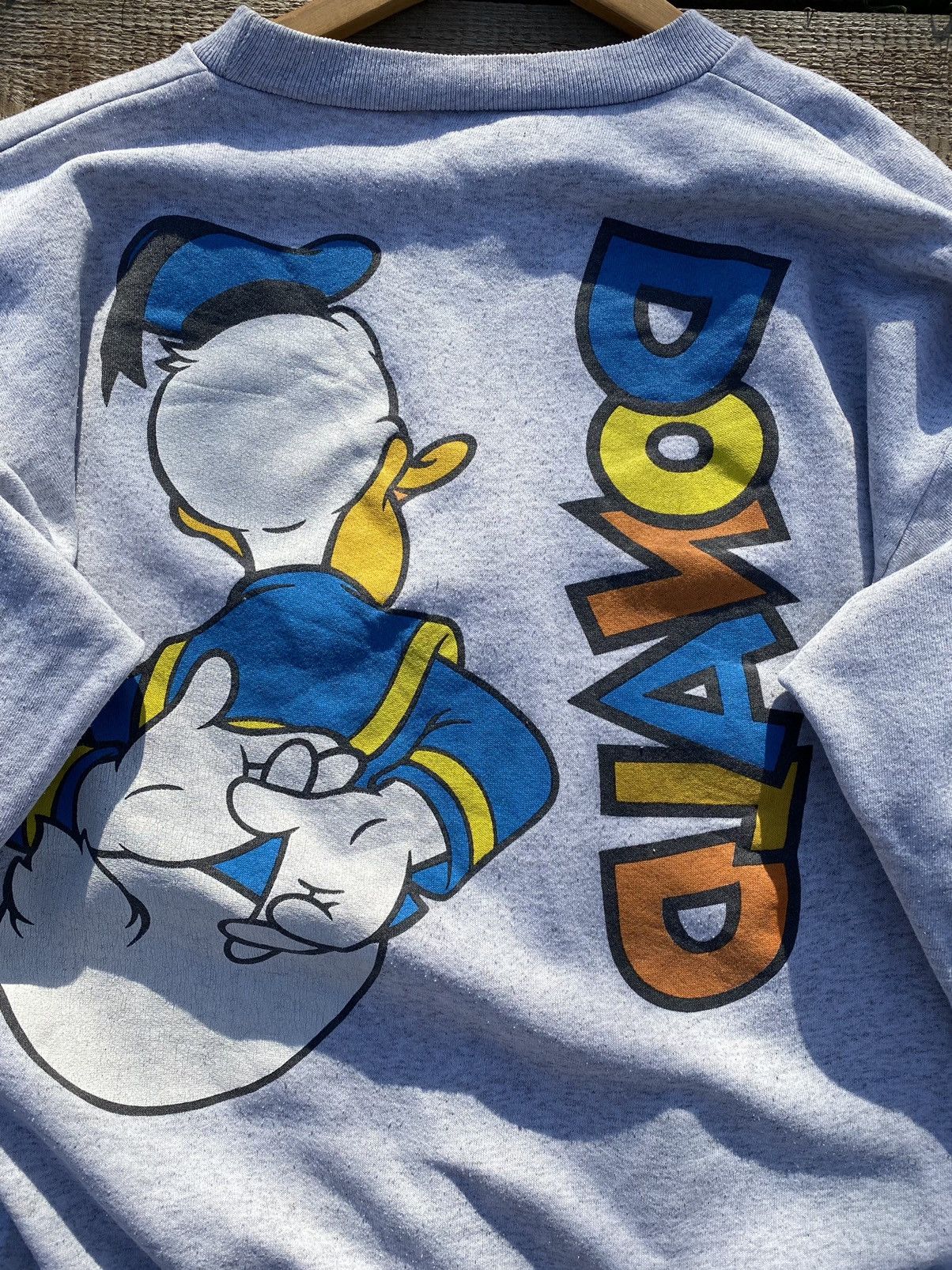 Disney × Vintage Vintage 90s Disney Story Donald Duck Movie Sweatshirt Size US L / EU 52-54 / 3 - 9 Thumbnail