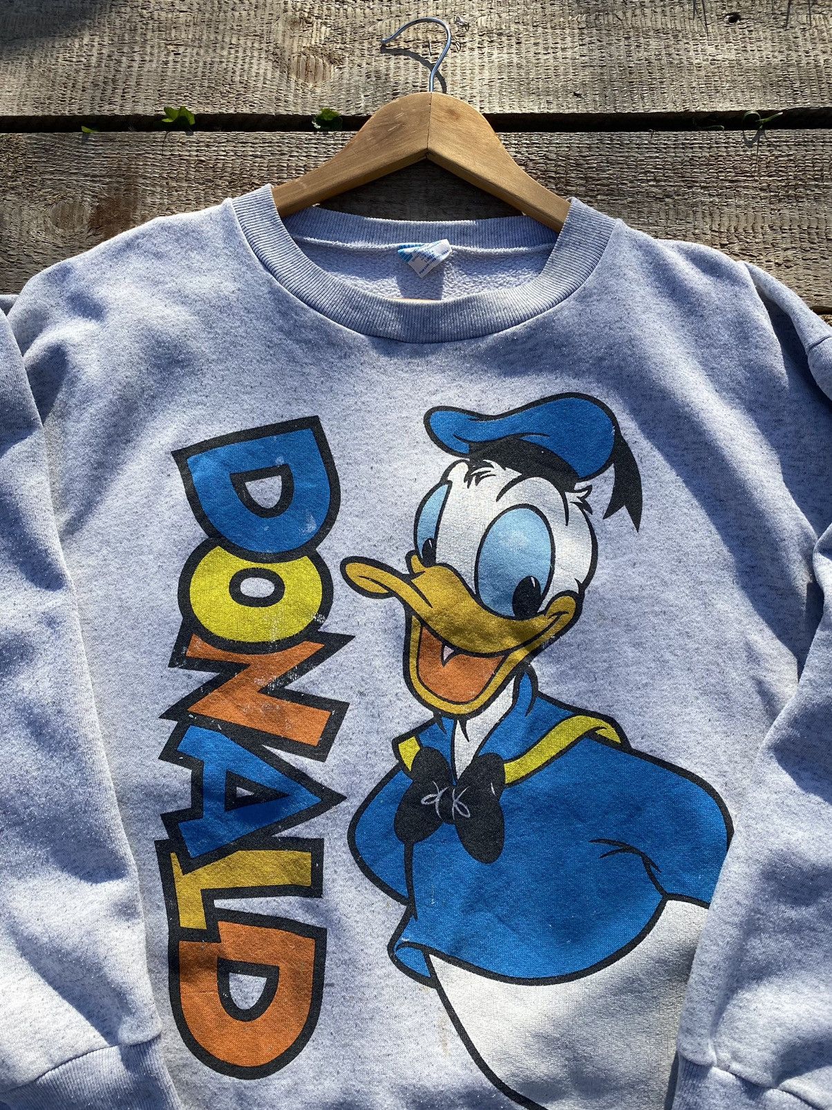 Disney × Vintage Vintage 90s Disney Story Donald Duck Movie Sweatshirt Size US L / EU 52-54 / 3 - 2 Thumbnail