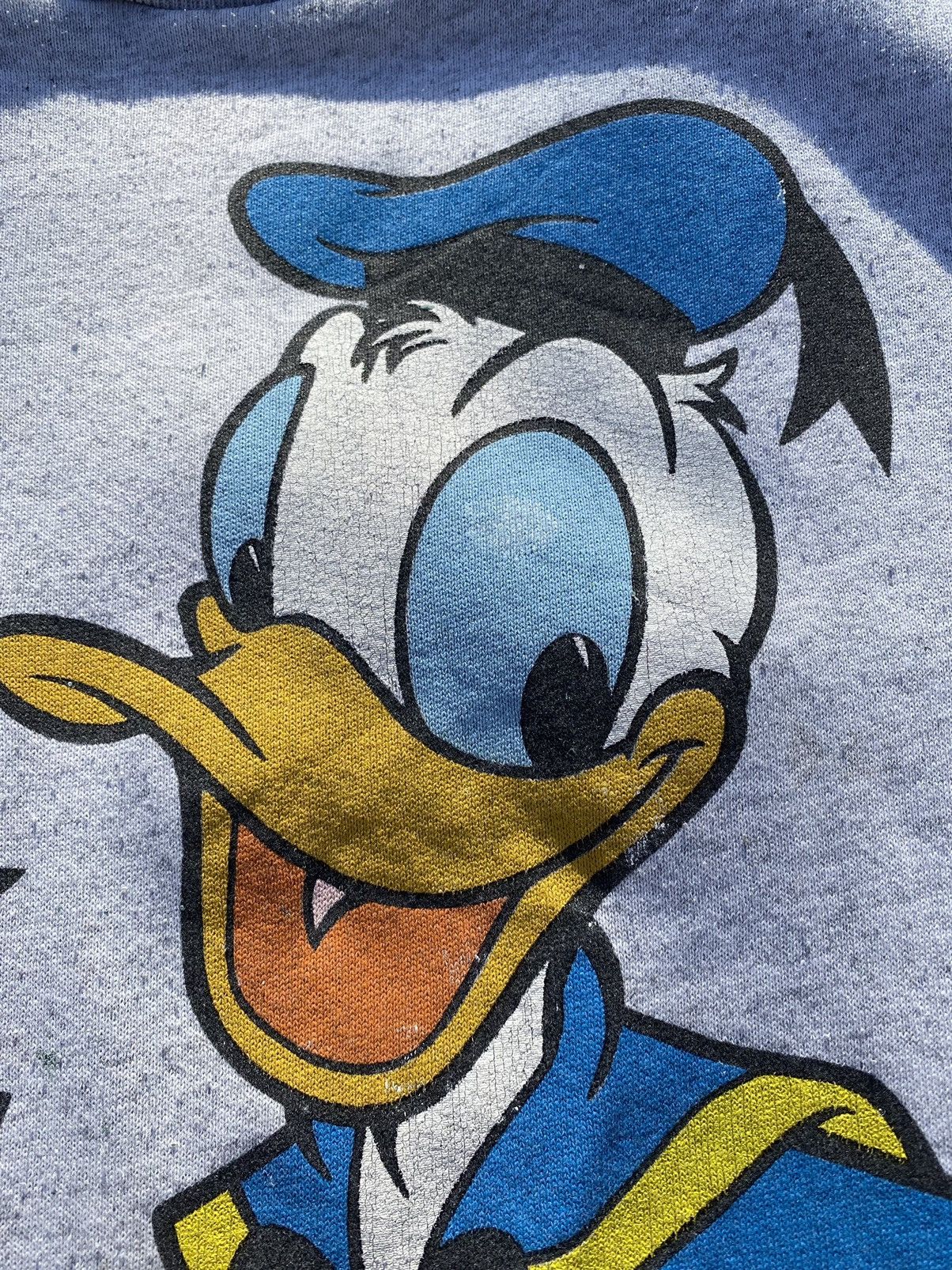 Disney × Vintage Vintage 90s Disney Story Donald Duck Movie Sweatshirt Size US L / EU 52-54 / 3 - 6 Thumbnail