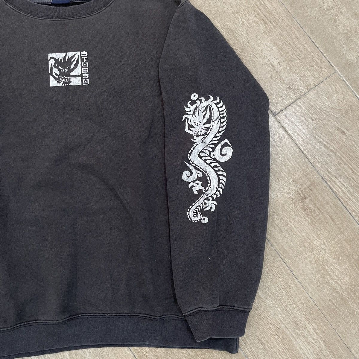 Stussy Vintage Stussy Sweatshirt Dragon 90s long sleeve streetwear Size US M / EU 48-50 / 2 - 6 Thumbnail