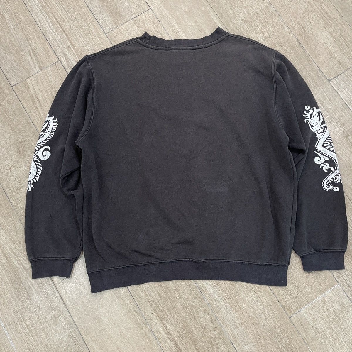 Stussy Vintage Stussy Sweatshirt Dragon 90s long sleeve streetwear Size US M / EU 48-50 / 2 - 9 Thumbnail