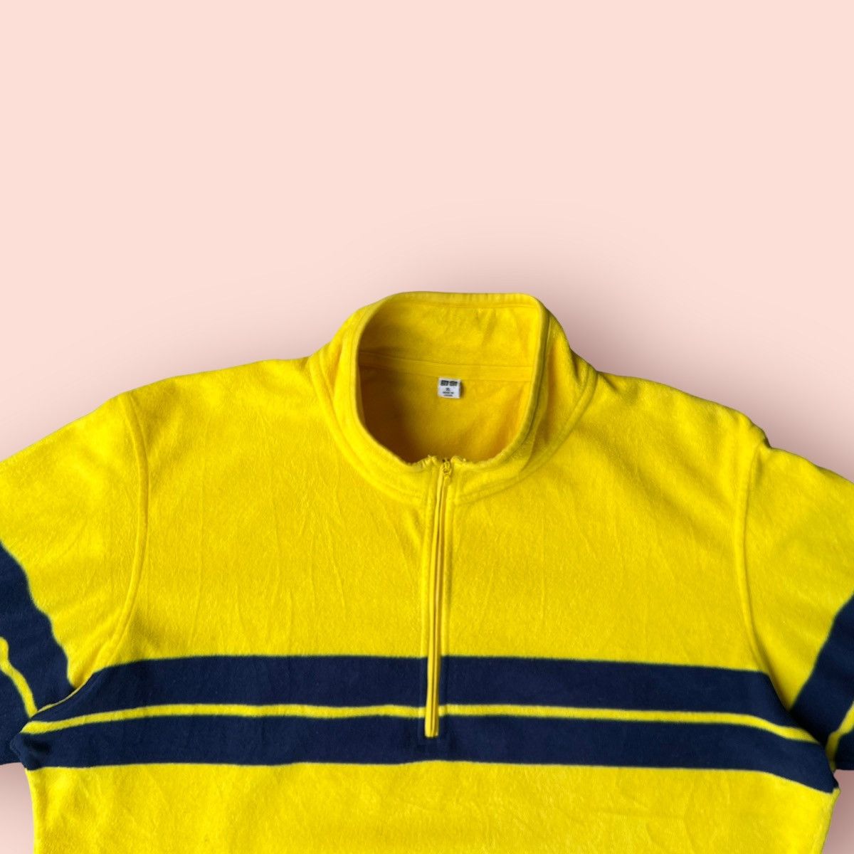 Japanese Brand × Jun Takahashi × Uniqlo VINTAGE UNIQLO HALF ZIPPER MICRO FLEECE SWEATER Size US XL / EU 56 / 4 - 4 Thumbnail