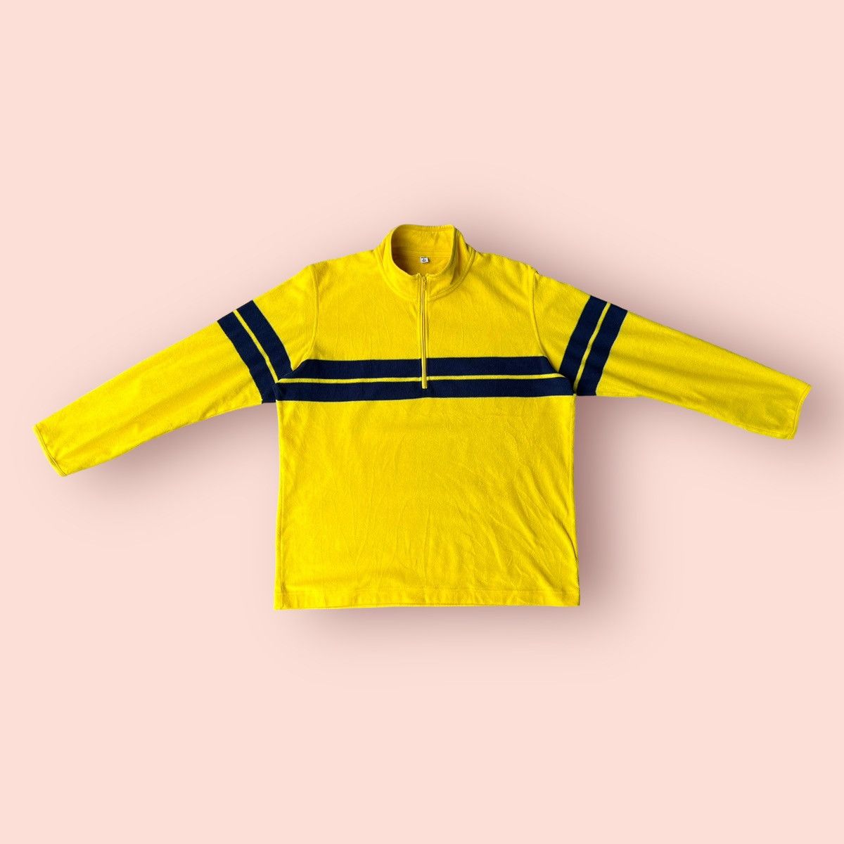 Japanese Brand × Jun Takahashi × Uniqlo VINTAGE UNIQLO HALF ZIPPER MICRO FLEECE SWEATER Size US XL / EU 56 / 4 - 6 Thumbnail