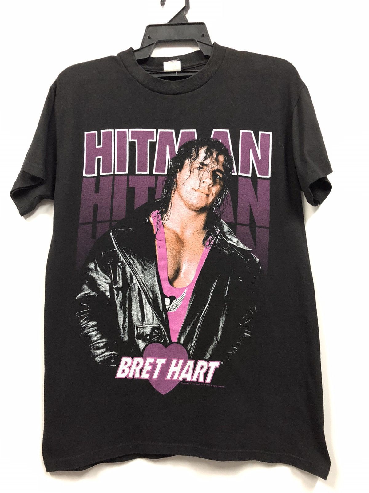 Vintage × WCW/nWo rare wrestling hitman bret love heart 1993 t shirt Size US M / EU 48-50 / 2 - 1 Thumbnail