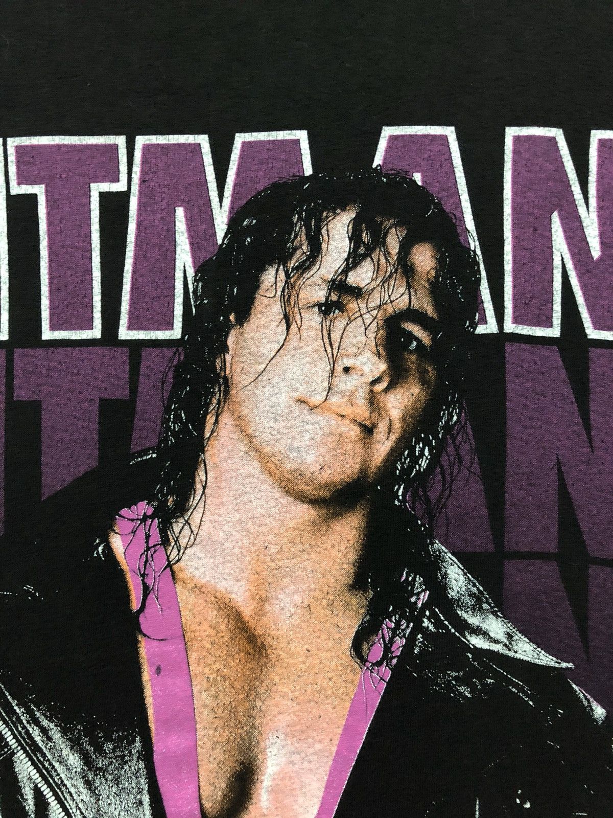 Vintage × WCW/nWo rare wrestling hitman bret love heart 1993 t shirt Size US M / EU 48-50 / 2 - 4 Thumbnail