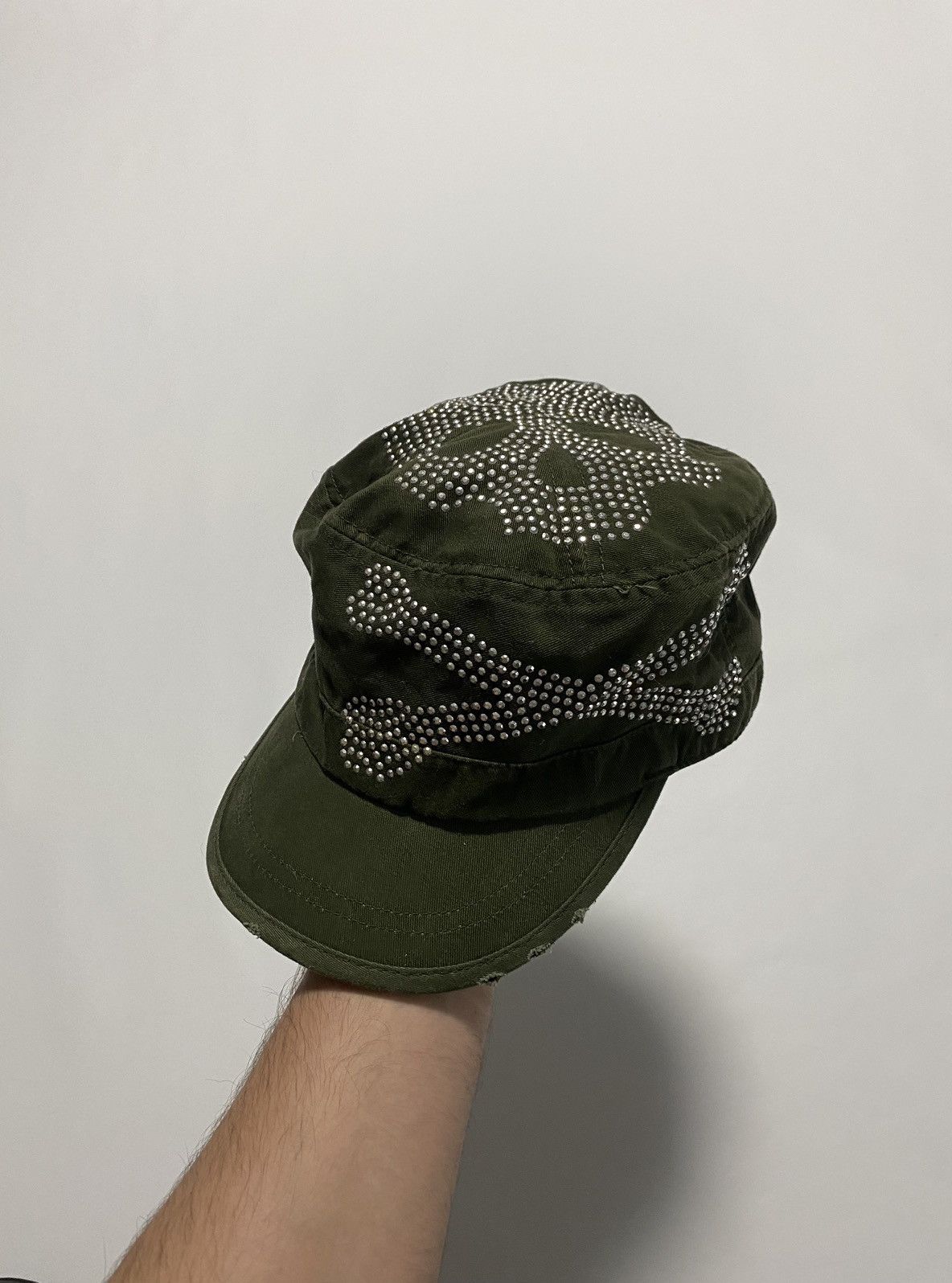 Designer × Japanese Brand 💀 Yoshinori Kotake design skull Cap Y2K rare Size ONE SIZE - 1 Thumbnail