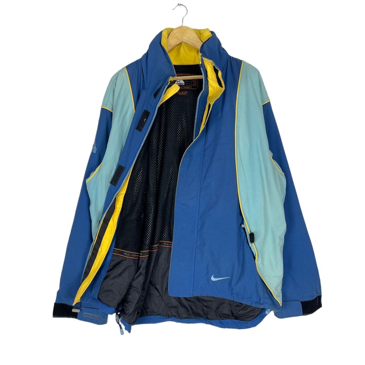 Nike ⚡️NIKE ACG Hoodie Windbreaker Jacket Colour Block Size US XL / EU 56 / 4 - 7 Thumbnail