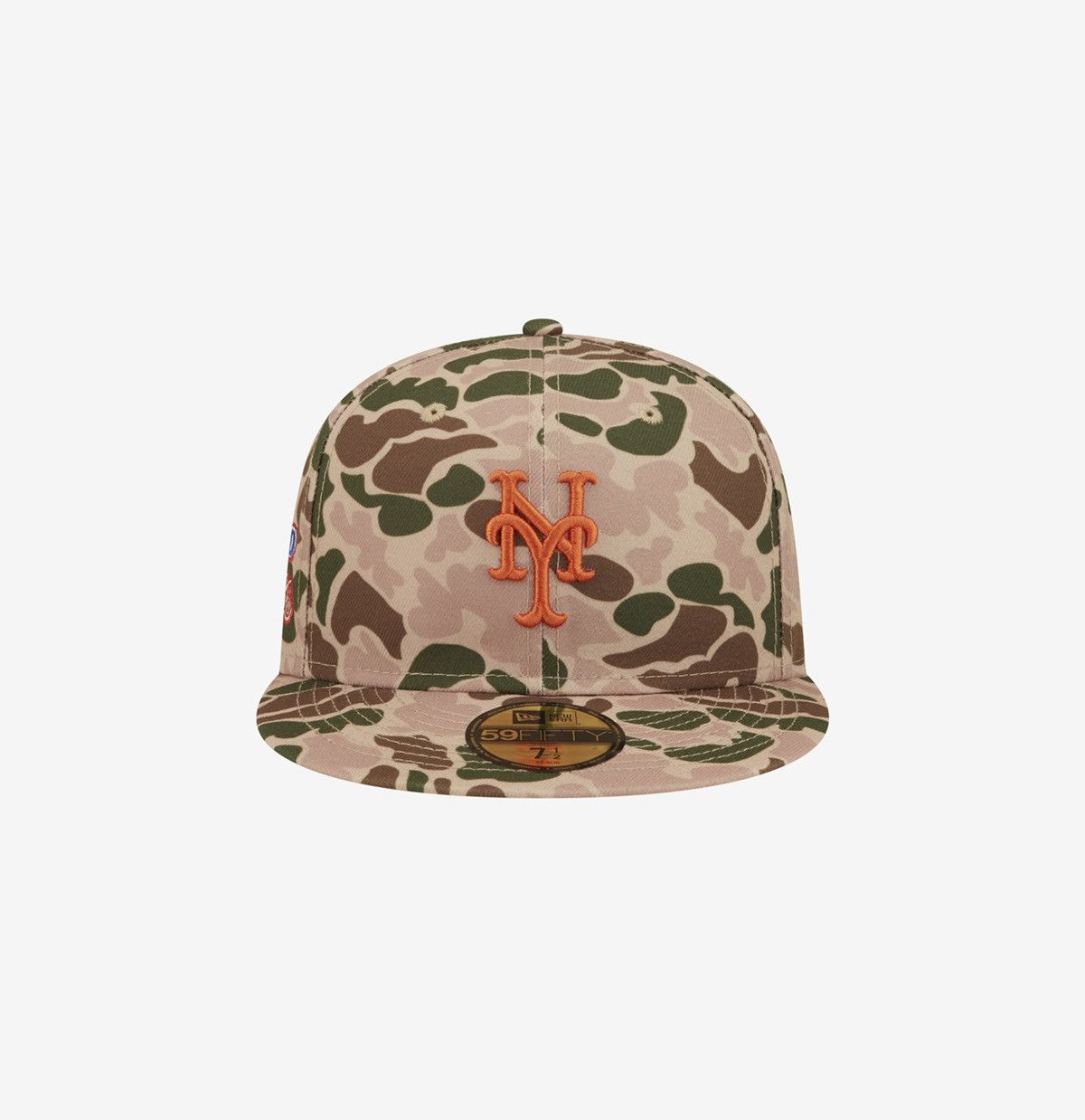 Hat Club × MLB × New Era New Era Mets 59Fifty MLB Duck Camo Fit Size ONE SIZE - 3 Thumbnail
