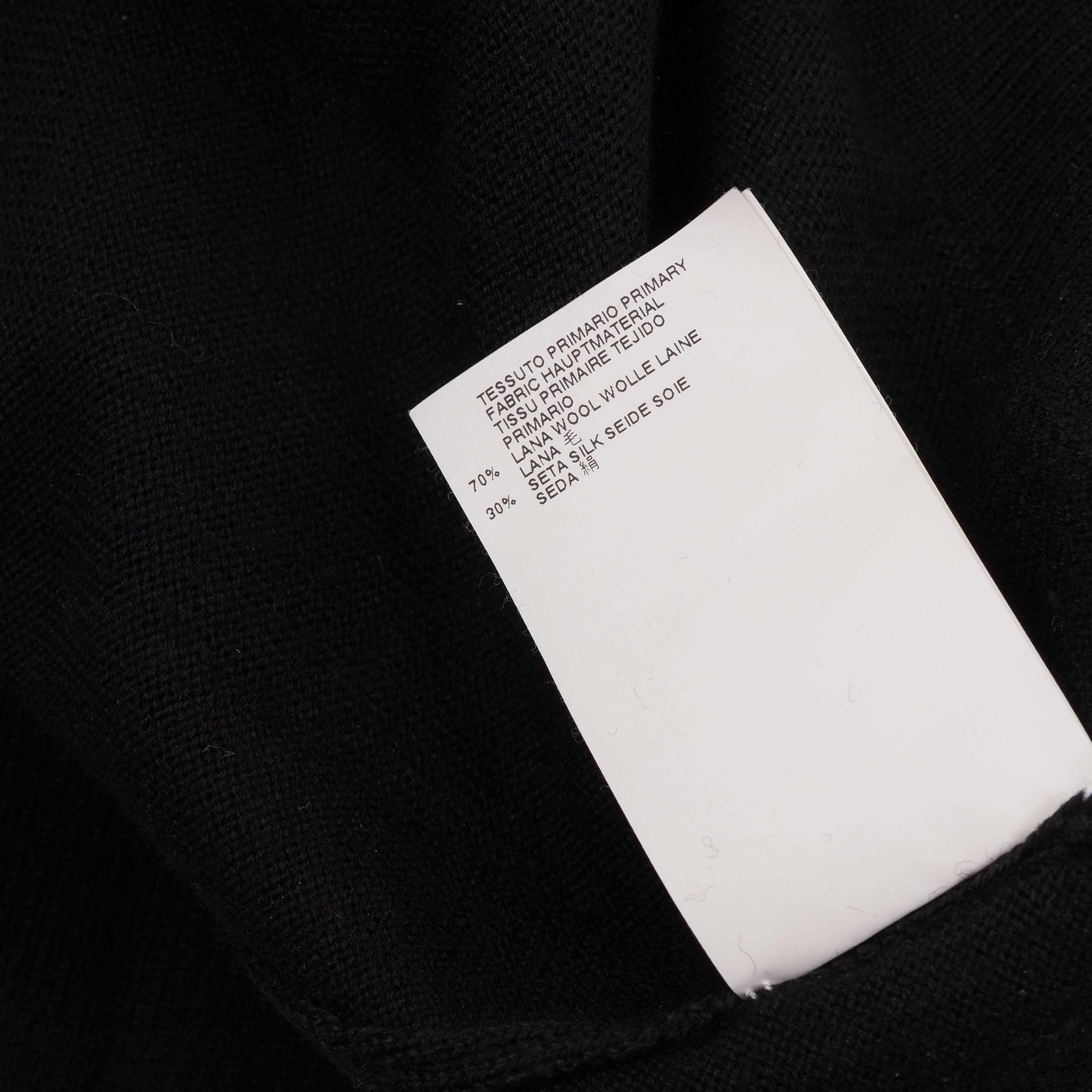 Maison Margiela Maison Martin Margiela MM6 Black Long Sweater Dress Size M / US 6-8 / IT 42-44 - 9 Thumbnail