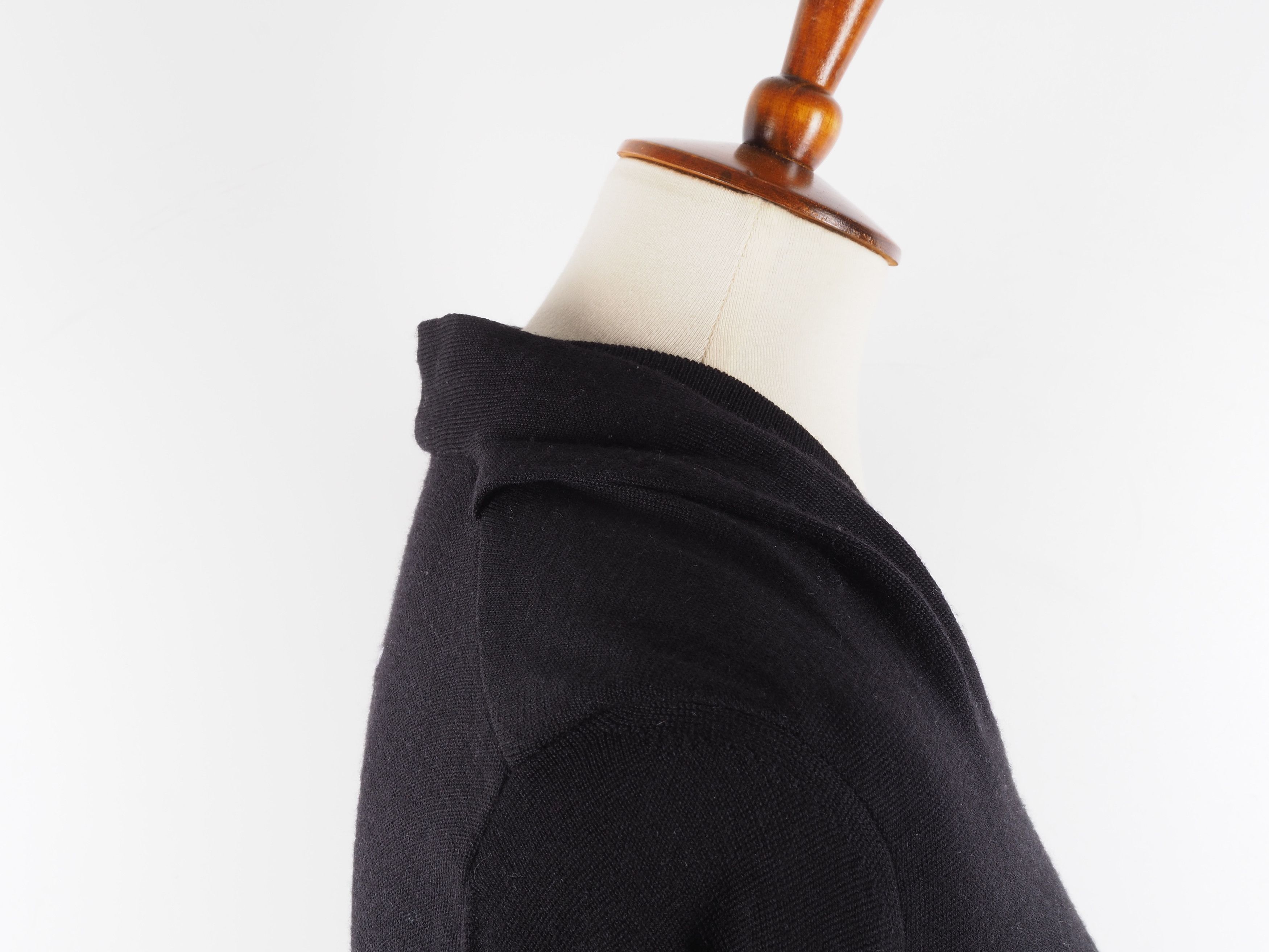 Maison Margiela Maison Martin Margiela MM6 Black Long Sweater Dress Size M / US 6-8 / IT 42-44 - 6 Thumbnail