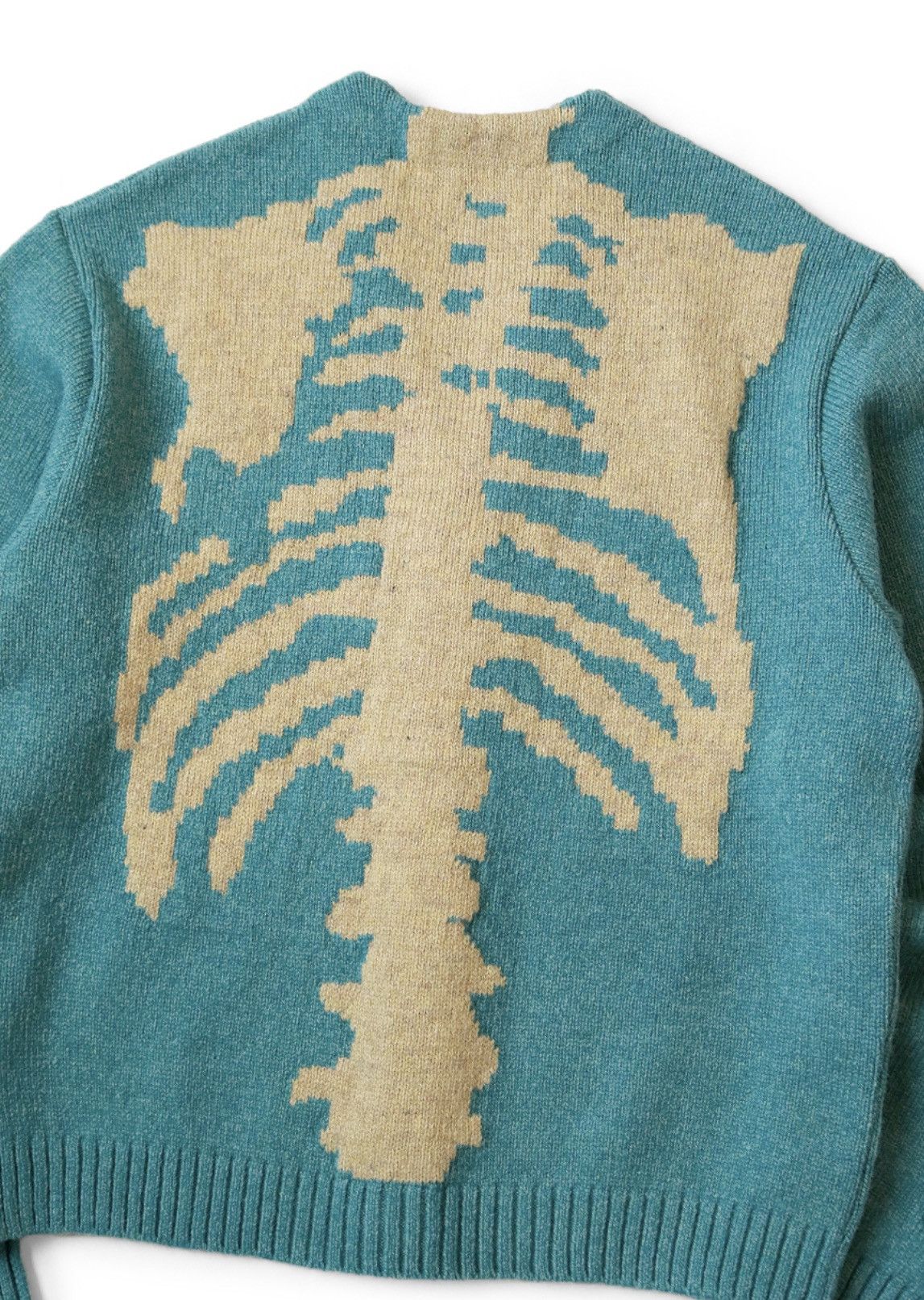 Kapital Kapital KOUNTRY 22FW Pop Up Exclusive 5G Bone Cardigan Knit Size US L / EU 52-54 / 3 - 7 Thumbnail