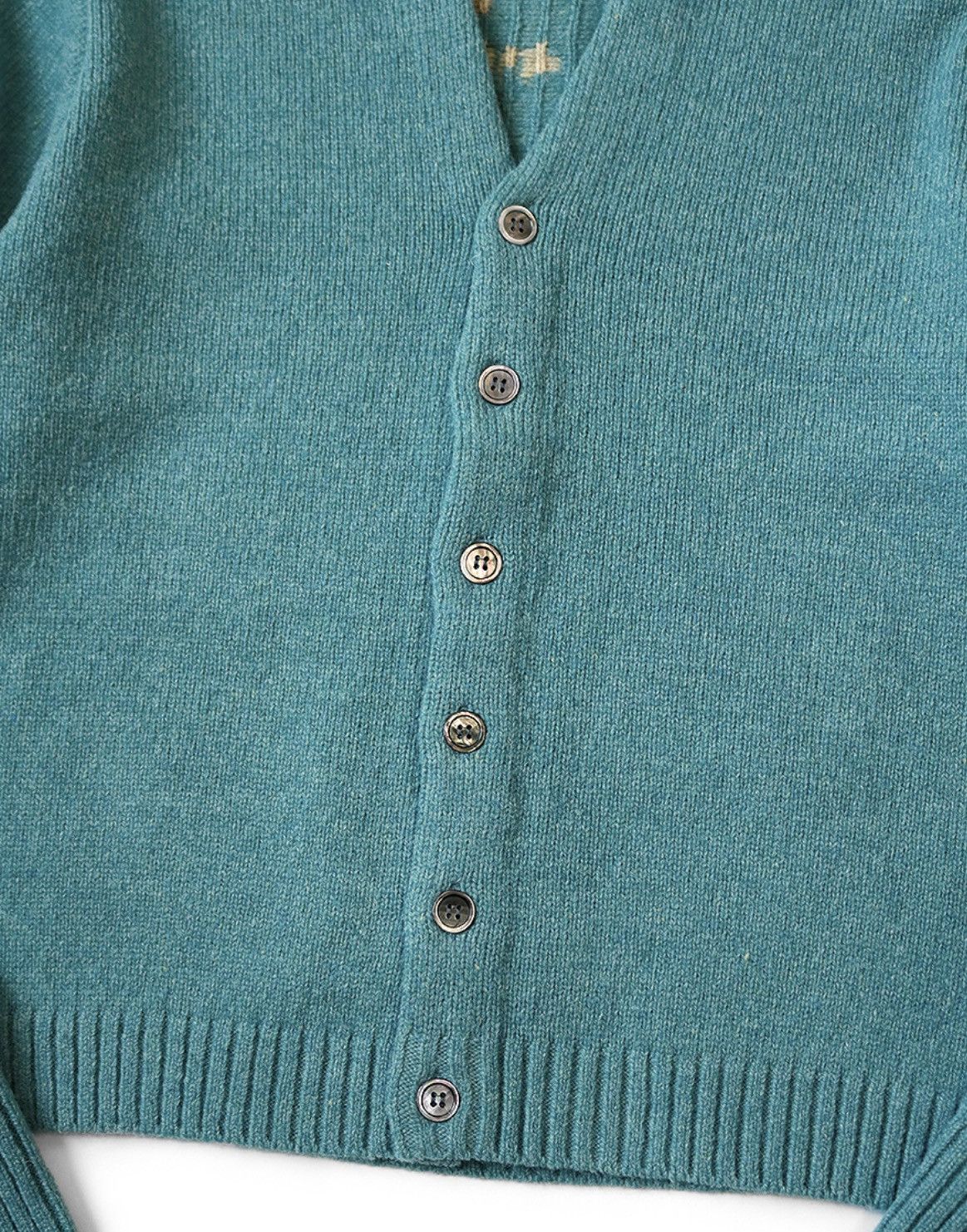 Kapital Kapital KOUNTRY 22FW Pop Up Exclusive 5G Bone Cardigan Knit Size US L / EU 52-54 / 3 - 4 Thumbnail