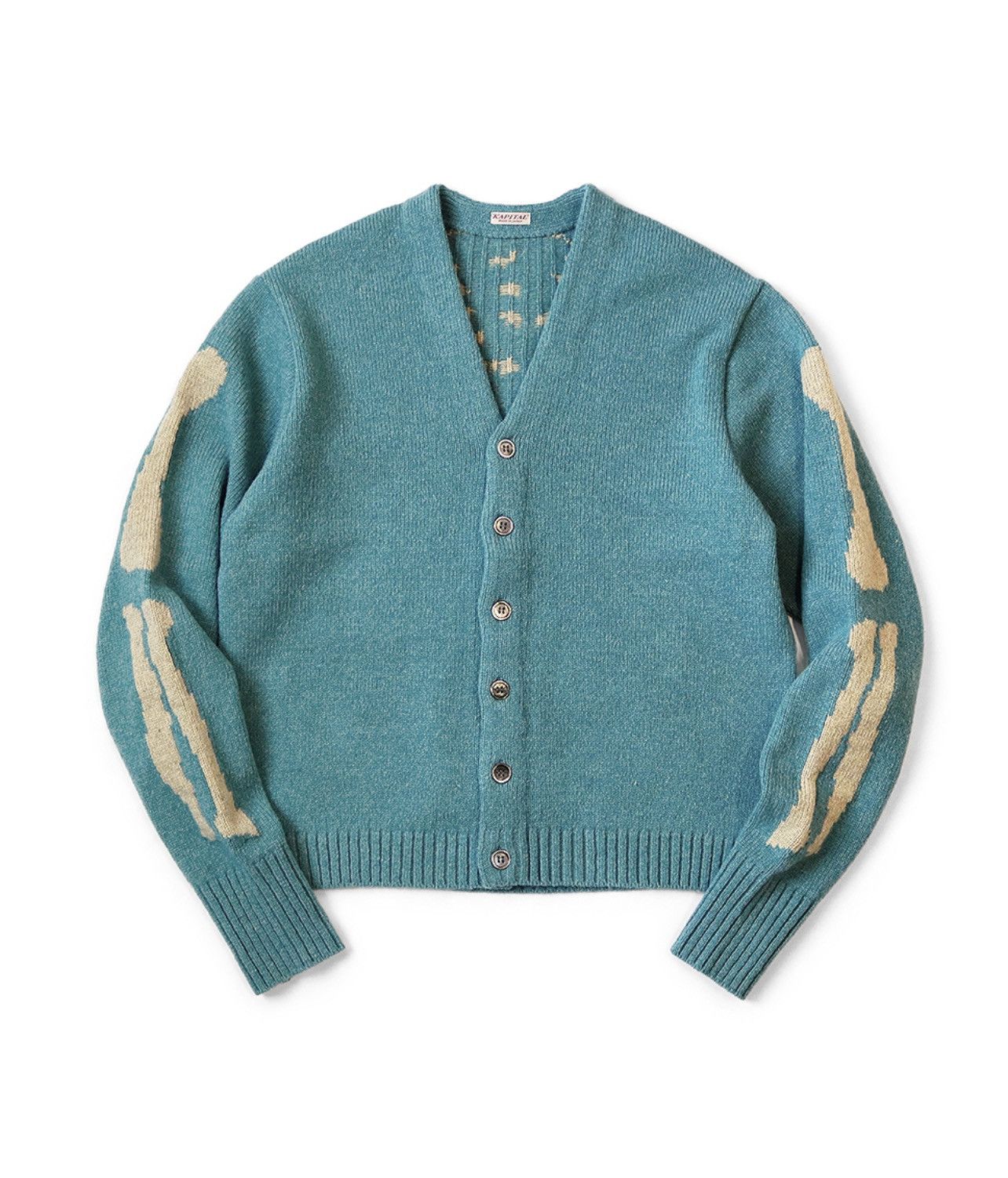 Kapital Kapital KOUNTRY 22FW Pop Up Exclusive 5G Bone Cardigan