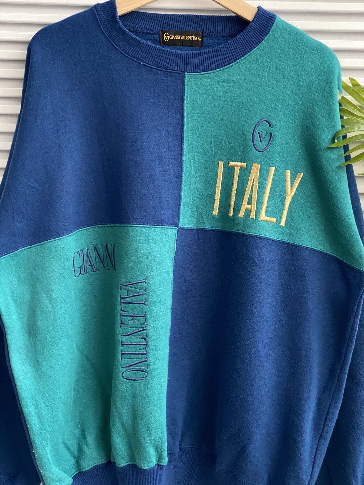 Gianni Valentino Vintage Gianni Valentino Crewneck Size US L / EU 52-54 / 3 - 2 Thumbnail