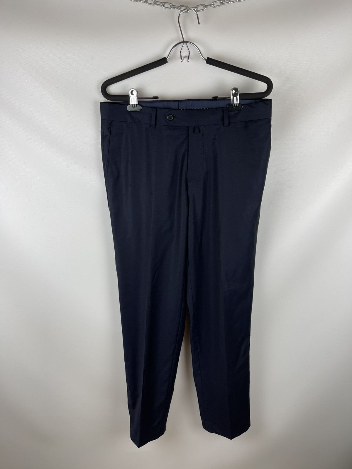 Designer Mario Barutti 2pcs suit tailored 150s wool 062 normal w Size 38R - 12 Thumbnail