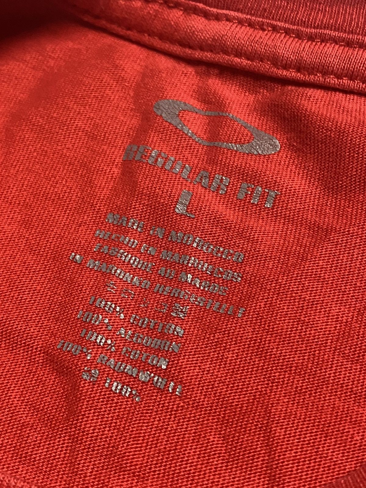 Oakley Oakley O vintage middle print logo t-shirt Size US L / EU 52-54 / 3 - 5 Thumbnail