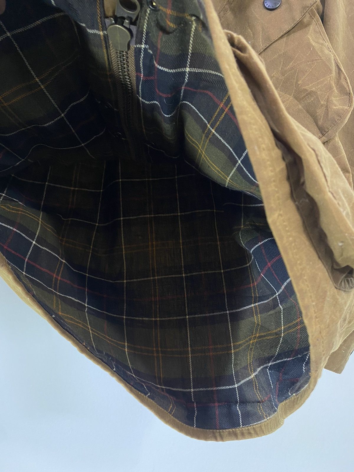 Barbour Barbour Original Tartan Waxed Cotton Jacket Design Size US S / EU 44-46 / 1 - 11 Thumbnail