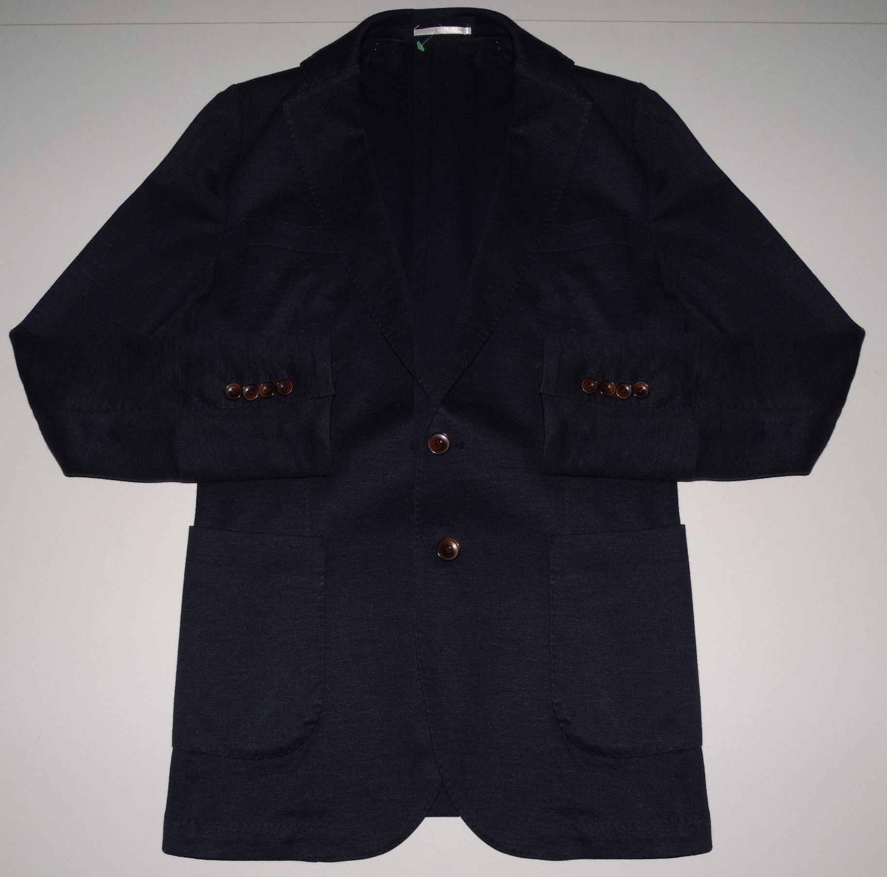 Katharine Hamnett London Y4 Hamnett blazer jacket linen floral flowers M/L Size US M / EU 48-50 / 2 - 3 Thumbnail
