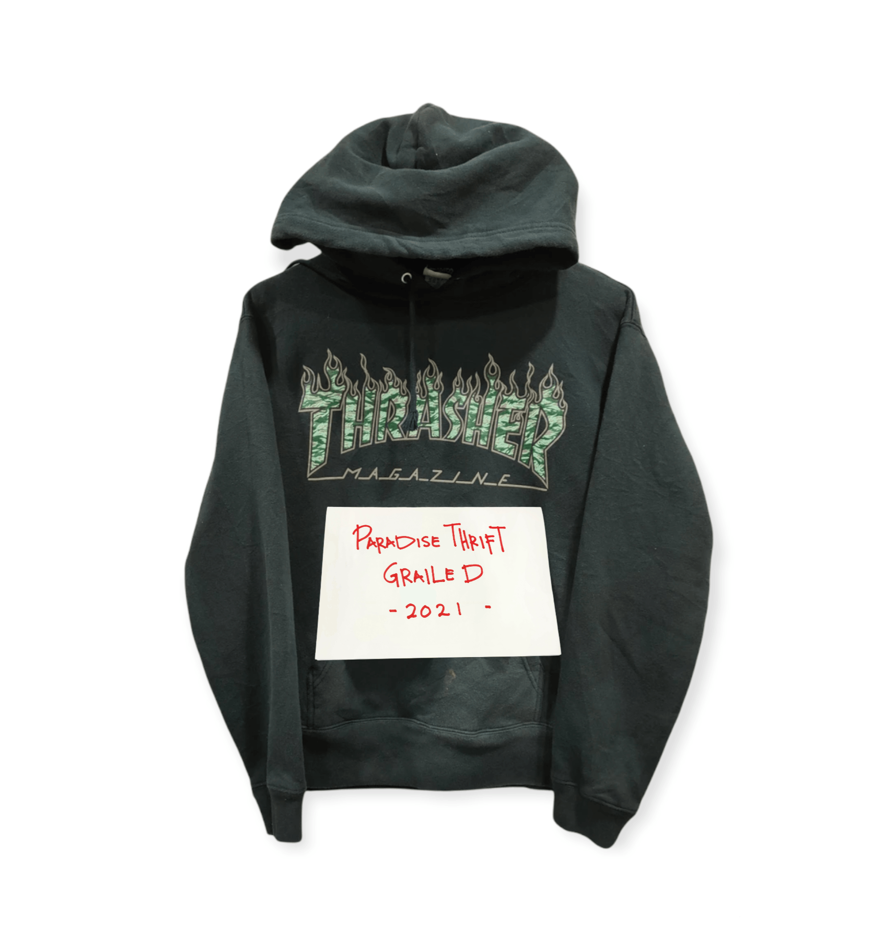 Thrasher Vintage Trasher pullover Sweatshirt Hoodie Size US M / EU 48-50 / 2 - 2 Thumbnail