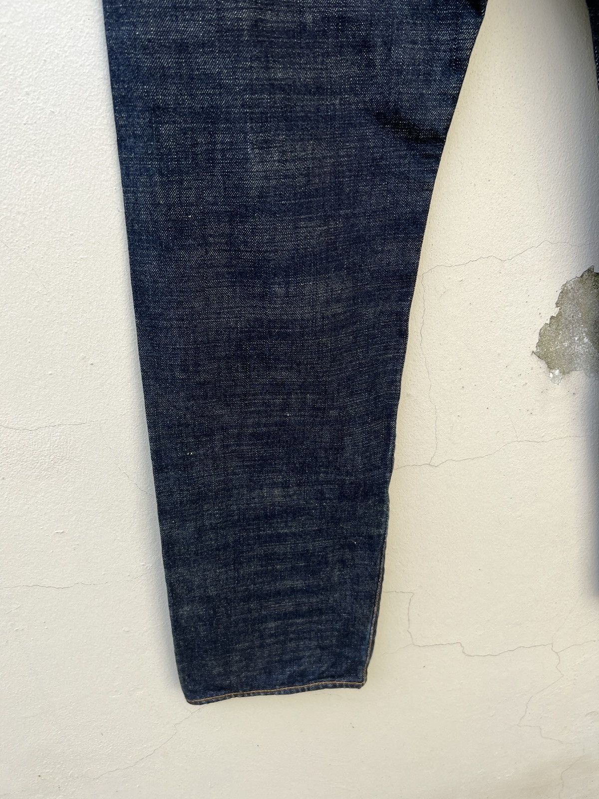 Evisu Vintage Evisu Paris Blue Denim Redline Selvedge Jeans Size US 30 / EU 46 - 4 Thumbnail