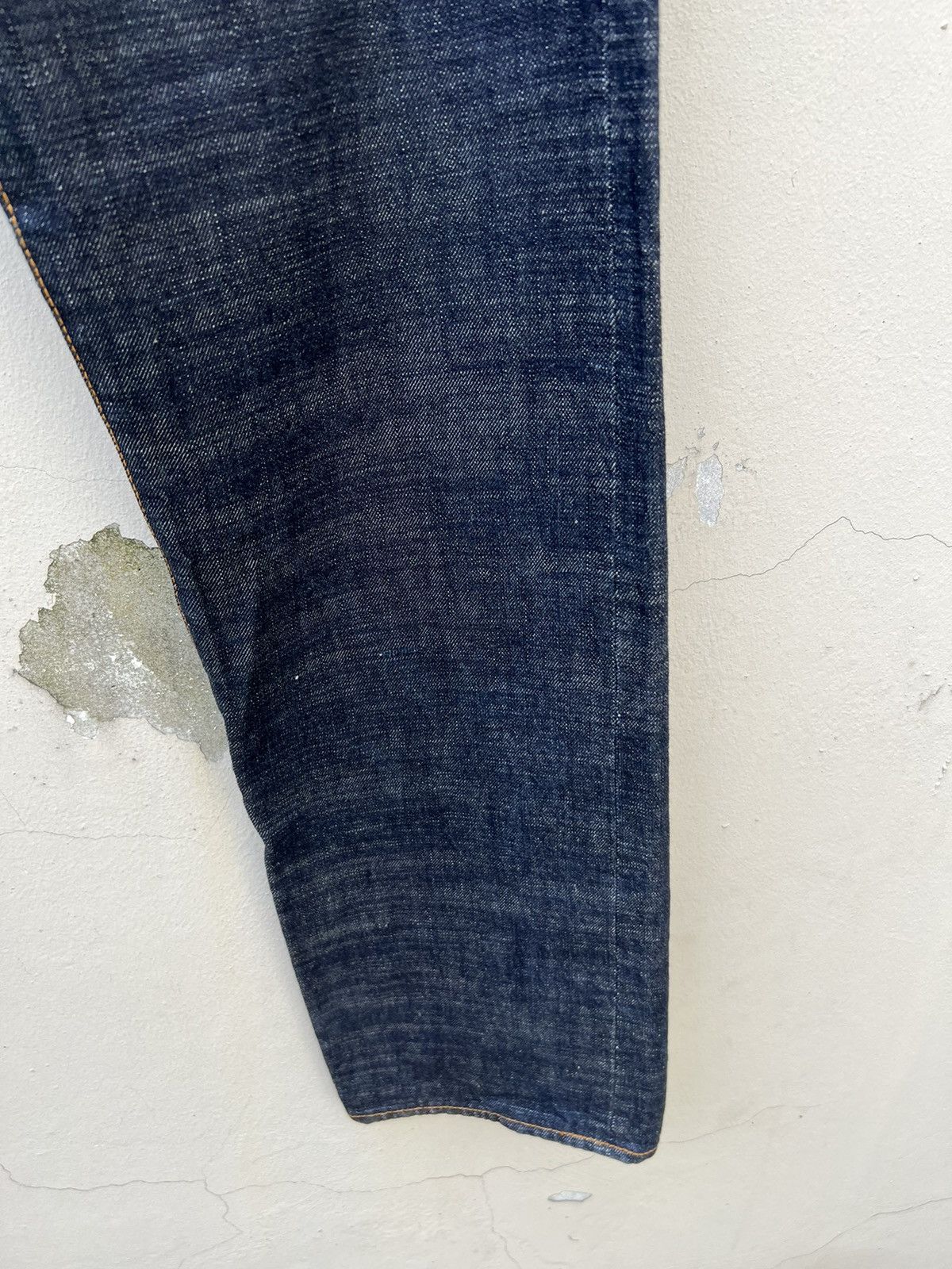Evisu Vintage Evisu Paris Blue Denim Redline Selvedge Jeans Size US 30 / EU 46 - 14 Thumbnail