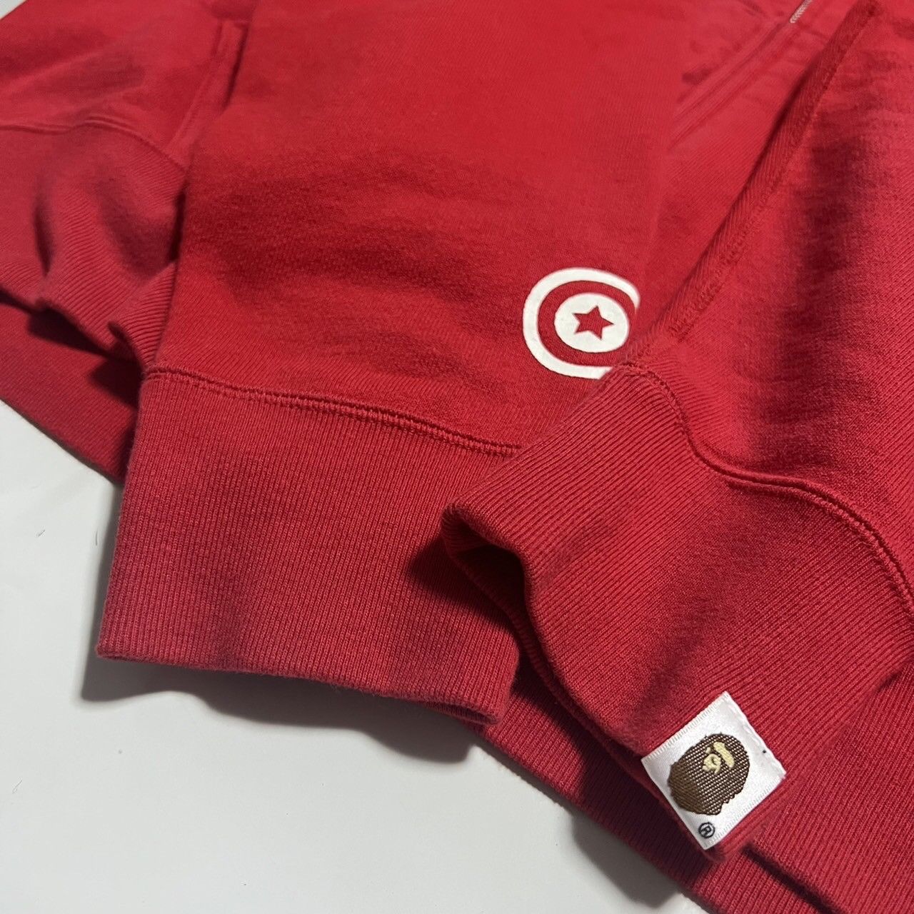 Bape BAPE shark full zip hoodie Red/gray camo Size US M / EU 48-50 / 2 - 2 Thumbnail