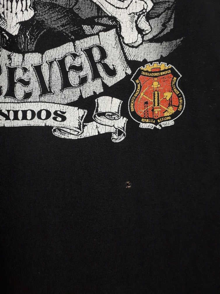 Japanese Brand × Vintage Vintage Skulls Steel Worker Forever Graphic Tee Size US XXL / EU 58 / 5 - 3 Thumbnail
