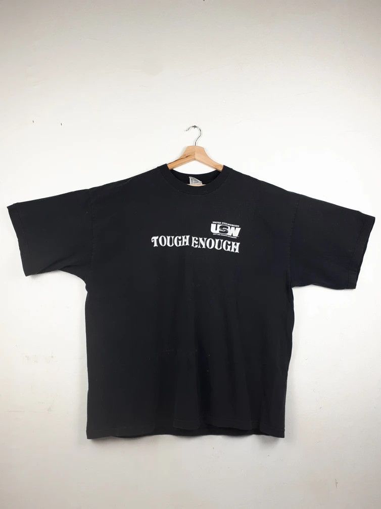 Japanese Brand × Vintage Vintage Skulls Steel Worker Forever Graphic Tee Size US XXL / EU 58 / 5 - 5 Thumbnail