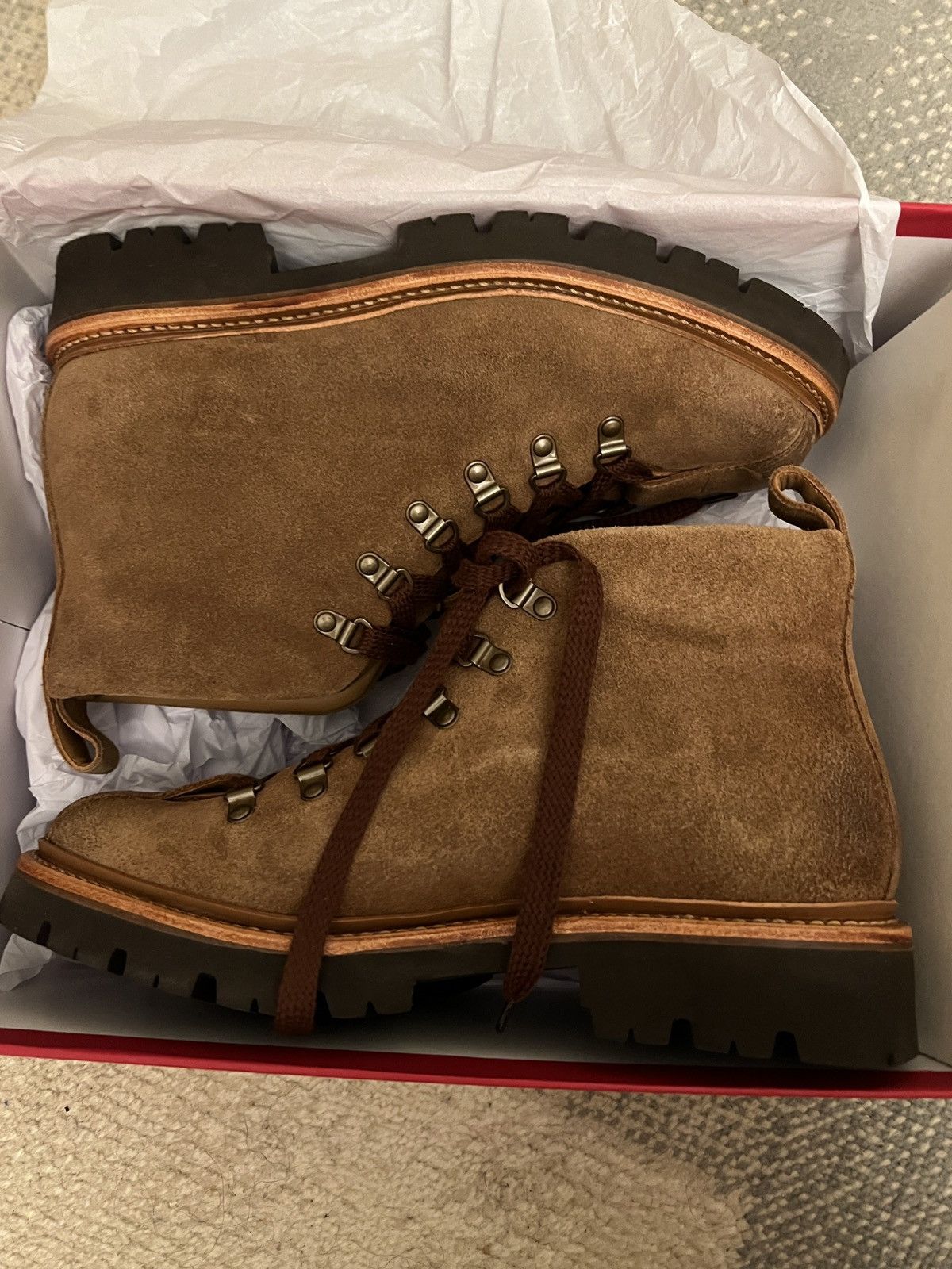 Grenson $490 NEW Grenson Bobby Boots 113185 US 9 brown leather Size US 9 / EU 42 - 1 Thumbnail