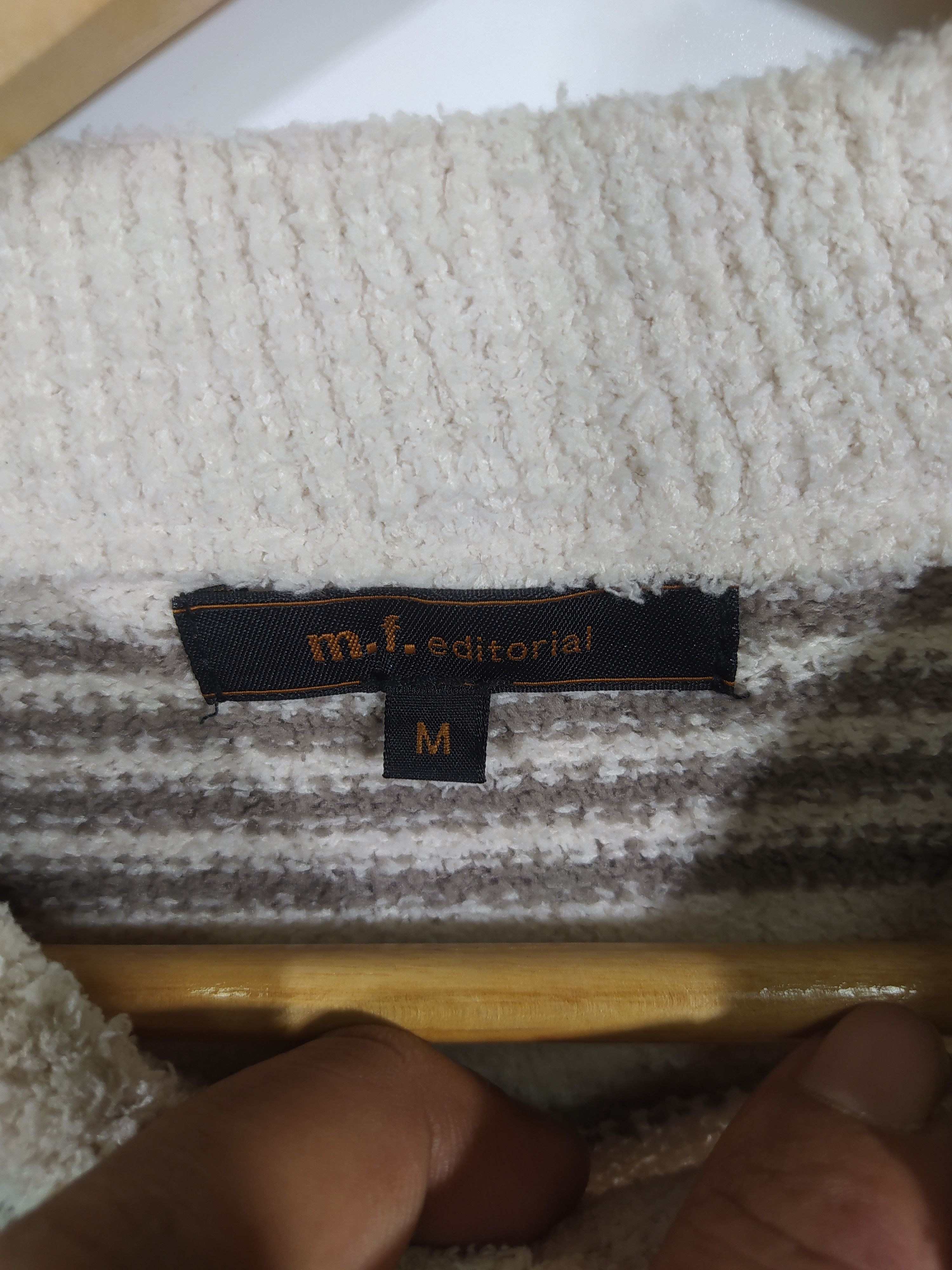 Aran Isles Knitwear × Japanese Brand Japanese brand M.F Editorial Knit Fleece Size US M / EU 48-50 / 2 - 6 Thumbnail