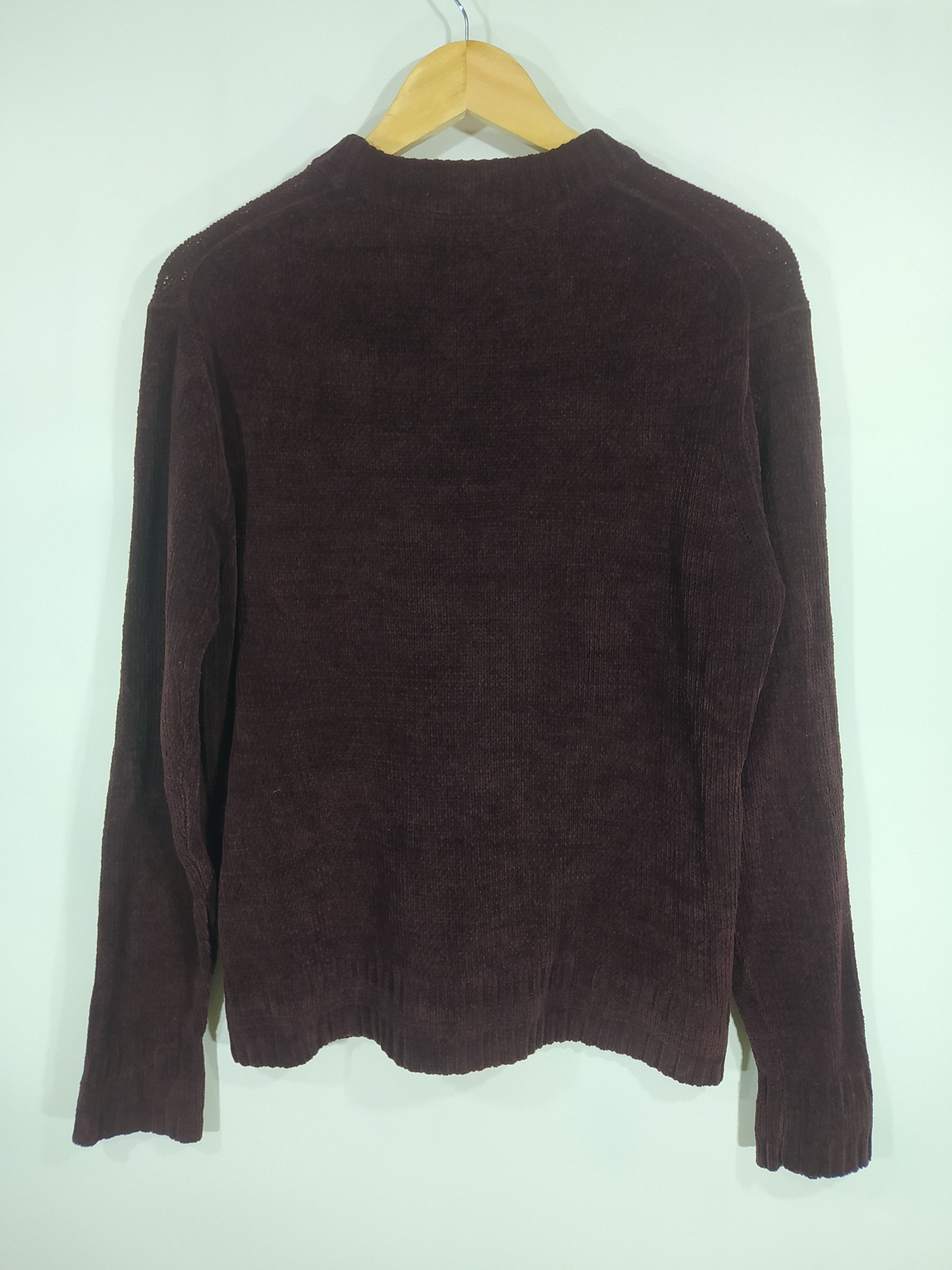 Global Work × Homespun Knitwear × Japanese Brand Global Work dark Maroon Size US M / EU 48-50 / 2 - 4 Thumbnail