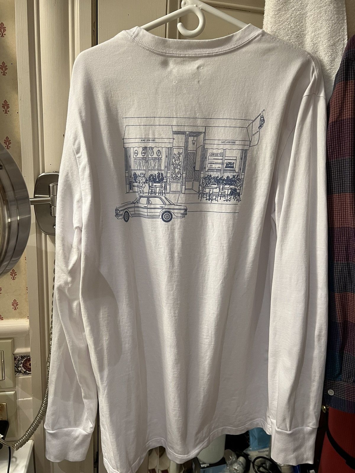 Aime Leon Dore ALD Cafe Leon Dore Long Sleeve Tee Size US XL / EU 56 / 4 - 1 Thumbnail