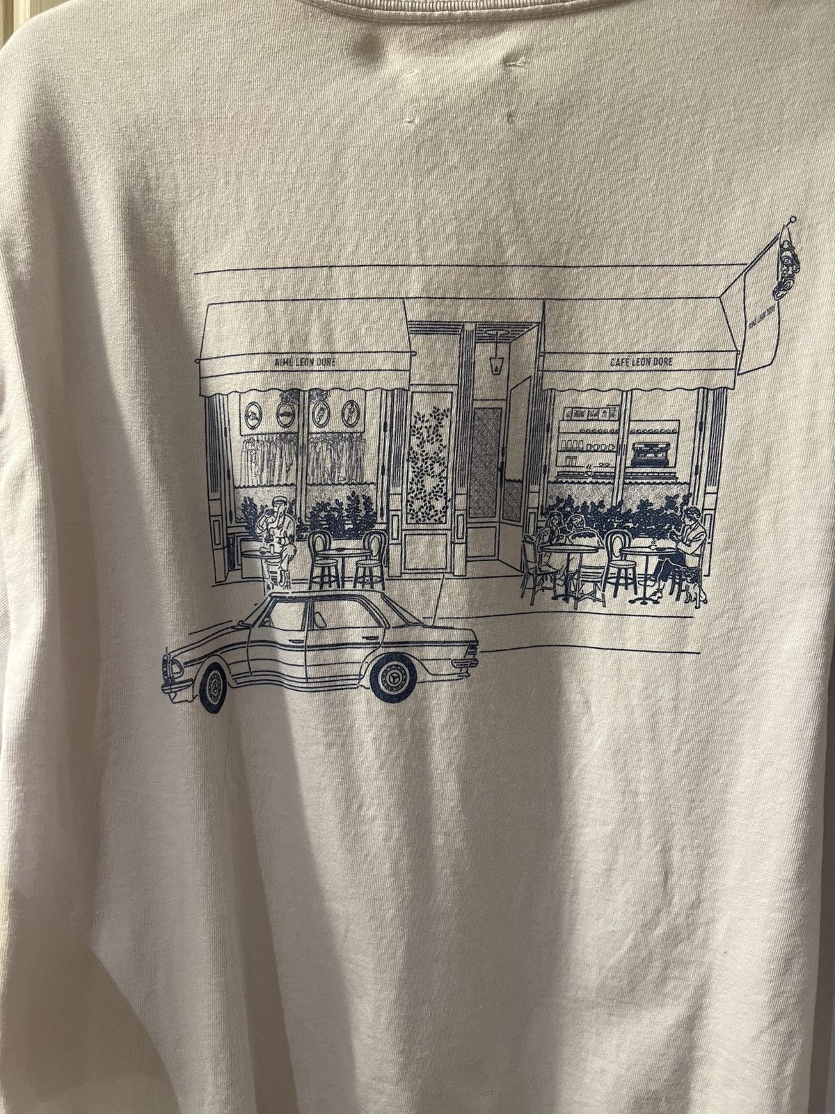 Aime Leon Dore ALD Cafe Leon Dore Long Sleeve Tee Size US XL / EU 56 / 4 - 3 Thumbnail