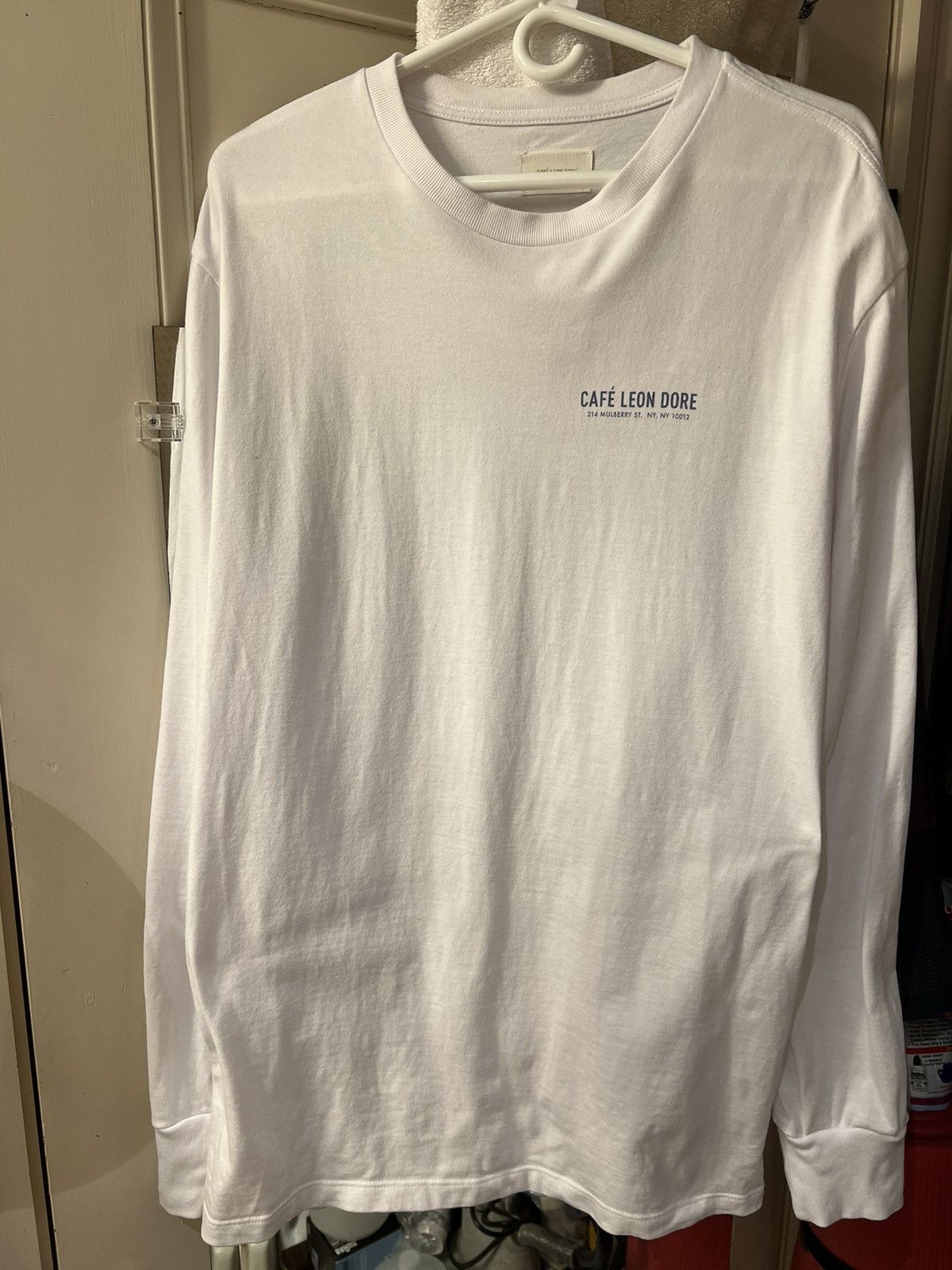 Aime Leon Dore ALD Cafe Leon Dore Long Sleeve Tee Size US XL / EU 56 / 4 - 2 Thumbnail