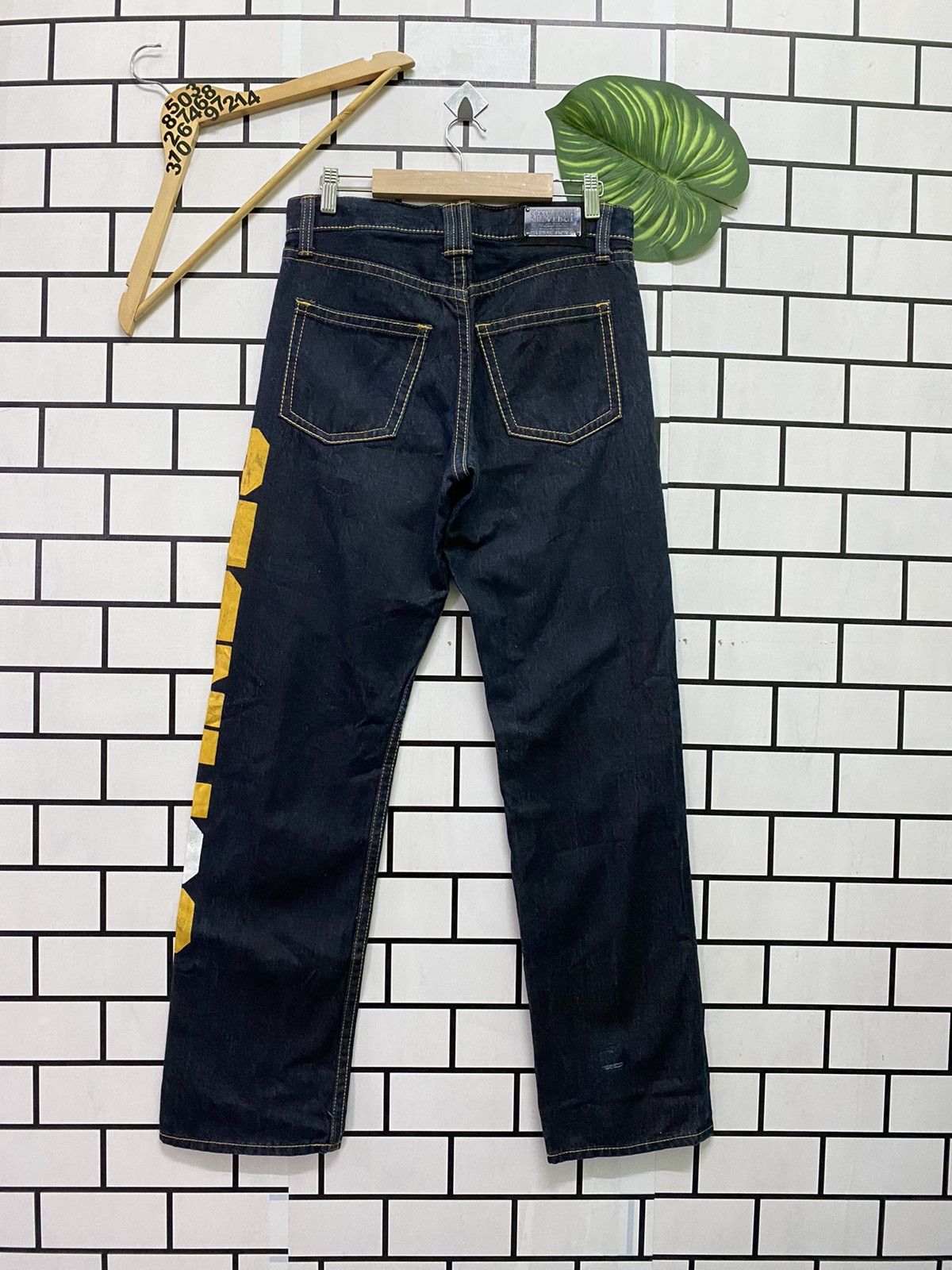 Hysteric Glamour Japanese CO & LU Selvedge Motor Racing Denim Size US 30 / EU 46 - 2 Thumbnail