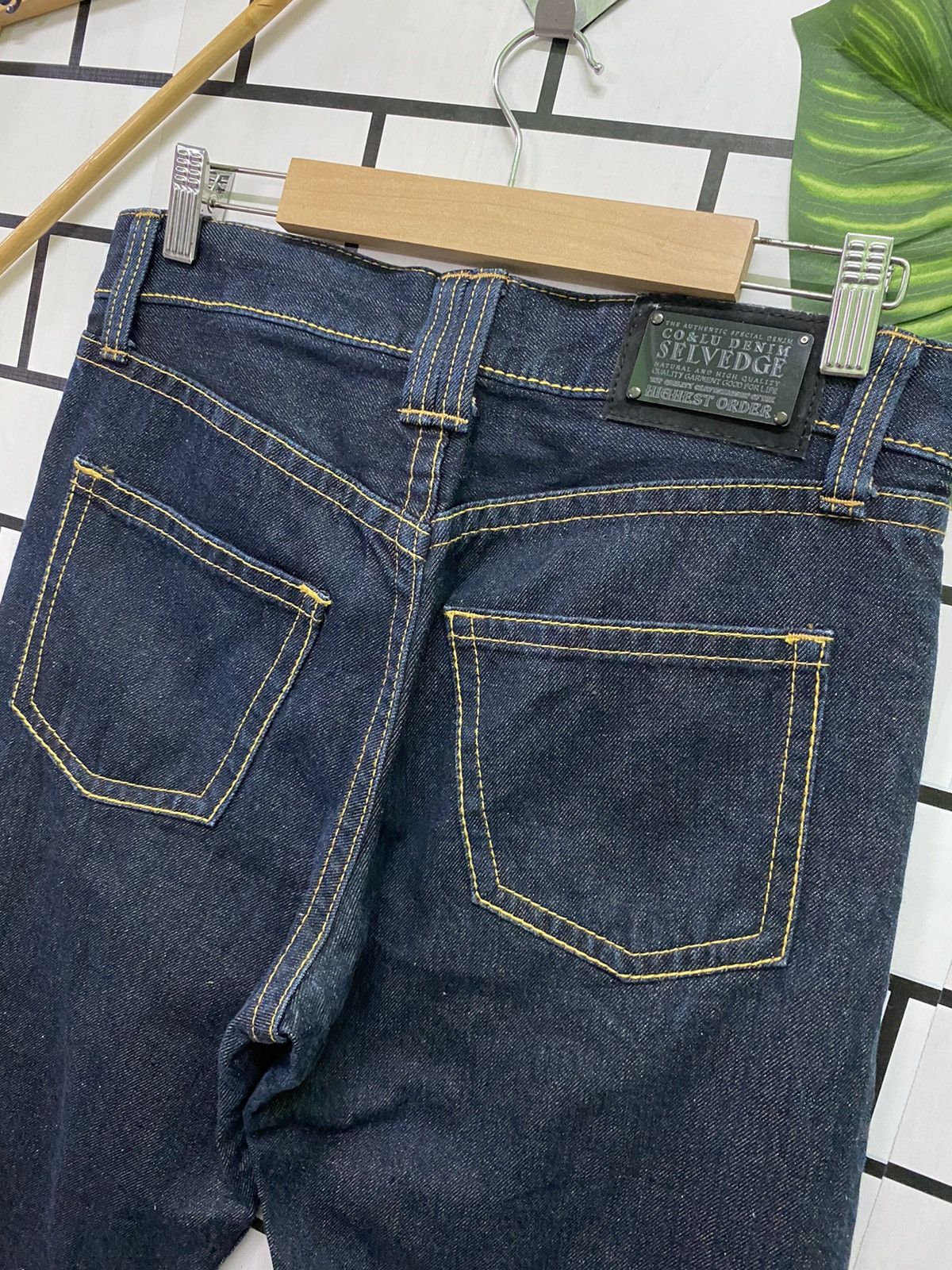 Hysteric Glamour Japanese CO & LU Selvedge Motor Racing Denim Size US 30 / EU 46 - 14 Thumbnail