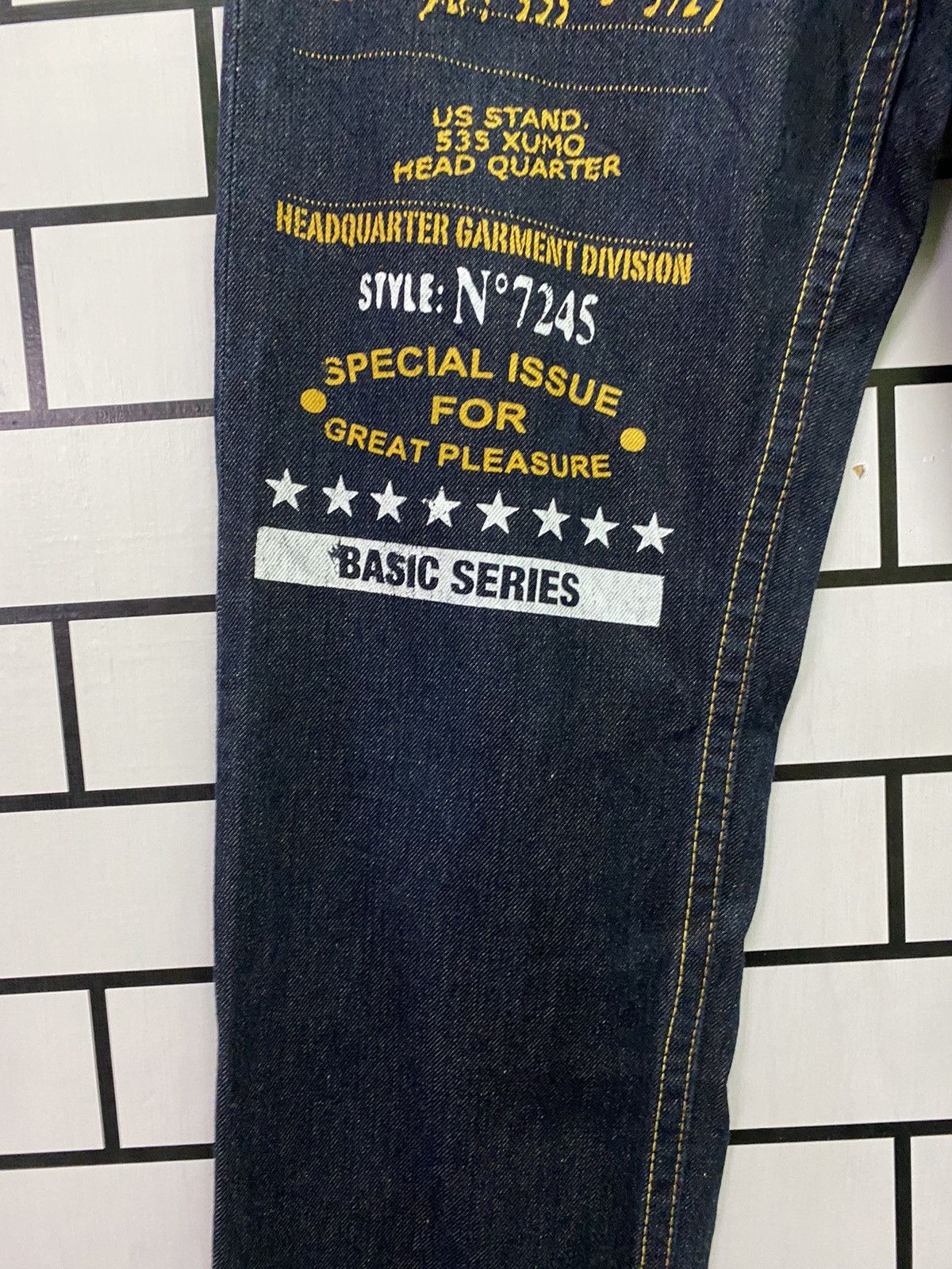 Hysteric Glamour Japanese CO & LU Selvedge Motor Racing Denim Size US 30 / EU 46 - 5 Thumbnail