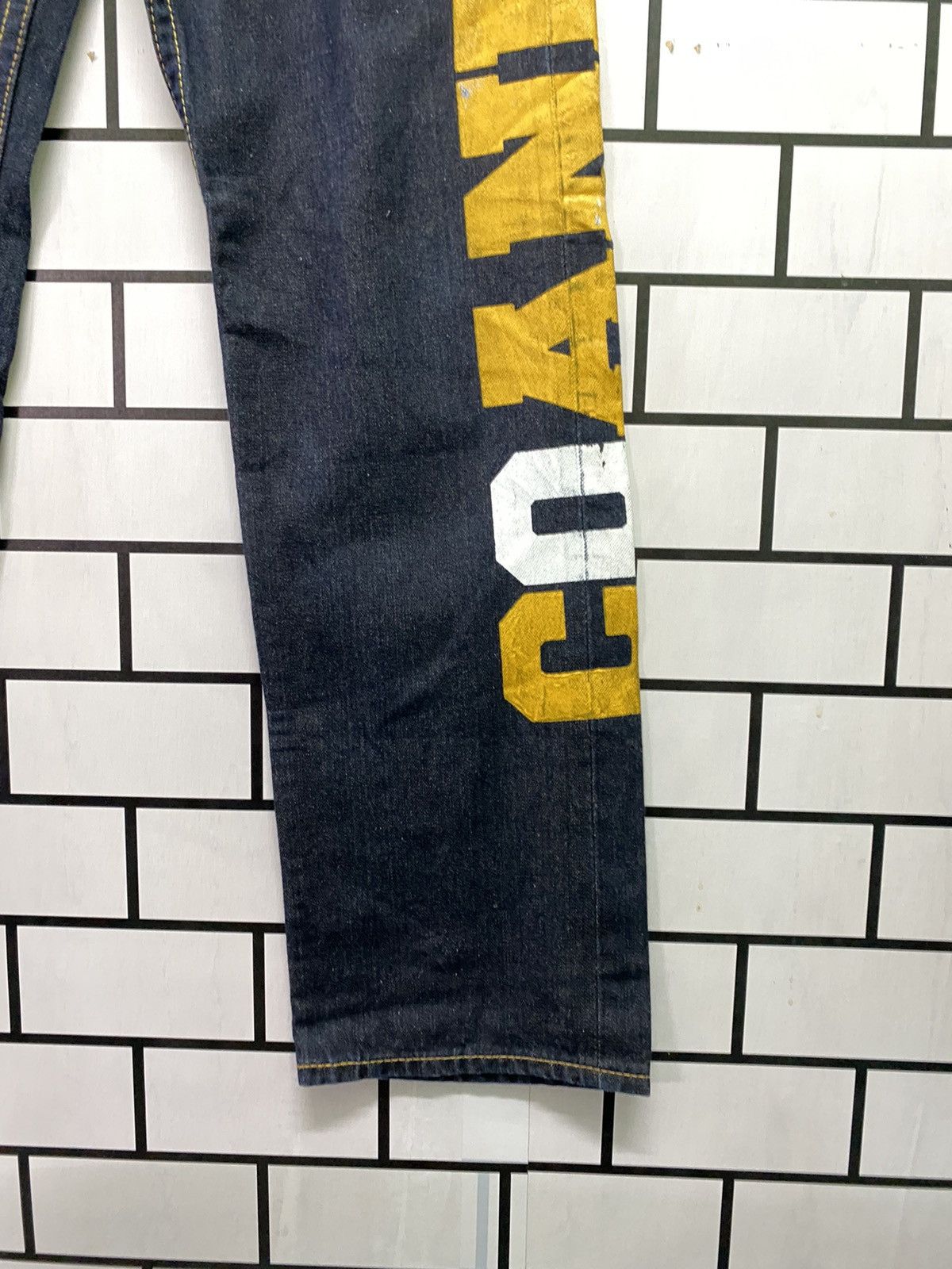 Hysteric Glamour Japanese CO & LU Selvedge Motor Racing Denim Size US 30 / EU 46 - 7 Thumbnail
