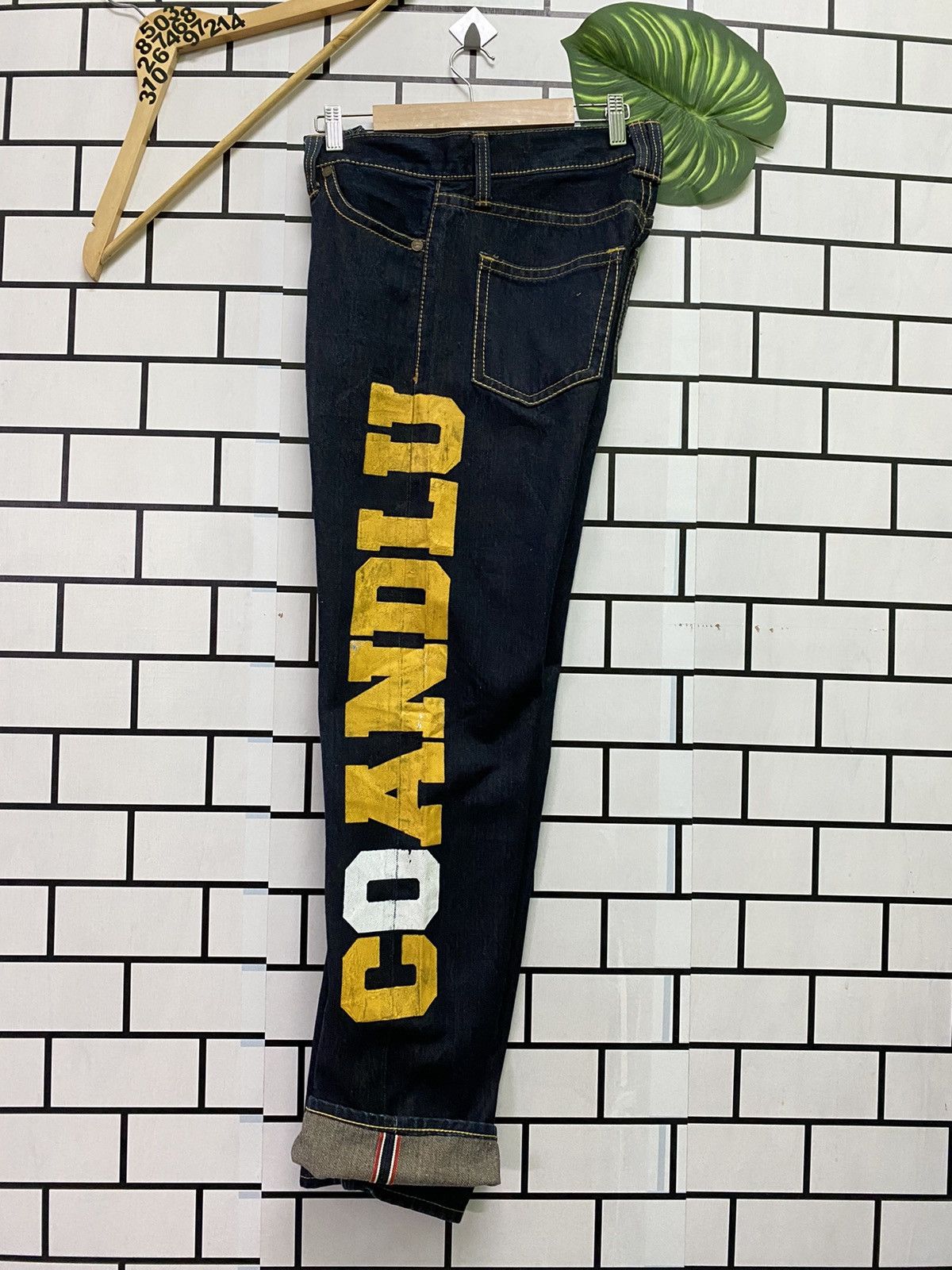 Hysteric Glamour Japanese CO & LU Selvedge Motor Racing Denim Size US 30 / EU 46 - 20 Thumbnail