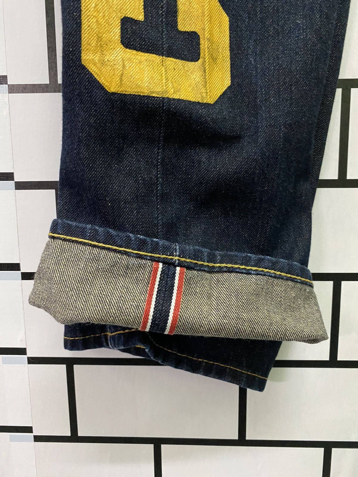 Hysteric Glamour Japanese CO & LU Selvedge Motor Racing Denim Size US 30 / EU 46 - 24 Thumbnail