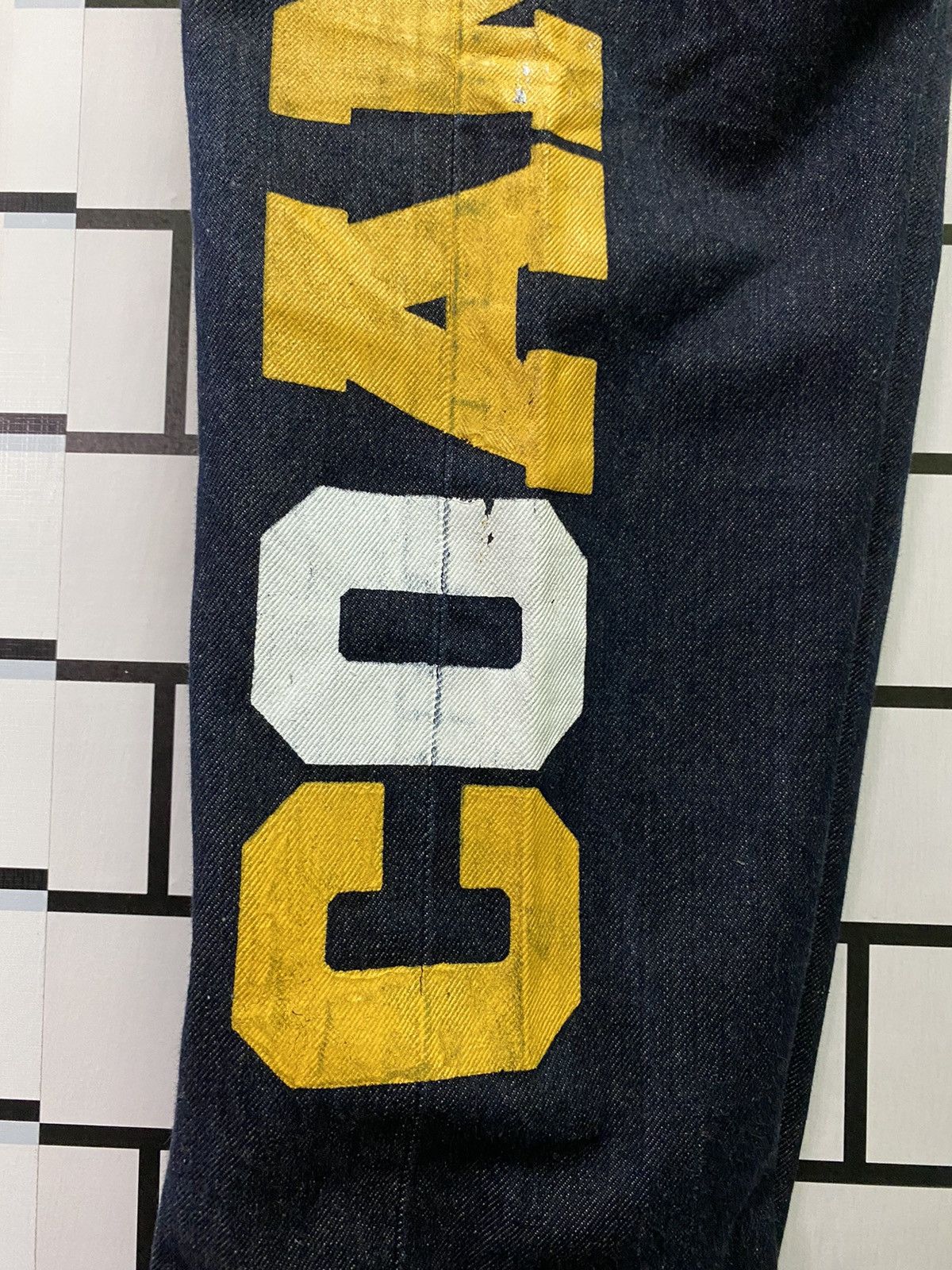 Hysteric Glamour Japanese CO & LU Selvedge Motor Racing Denim Size US 30 / EU 46 - 23 Thumbnail
