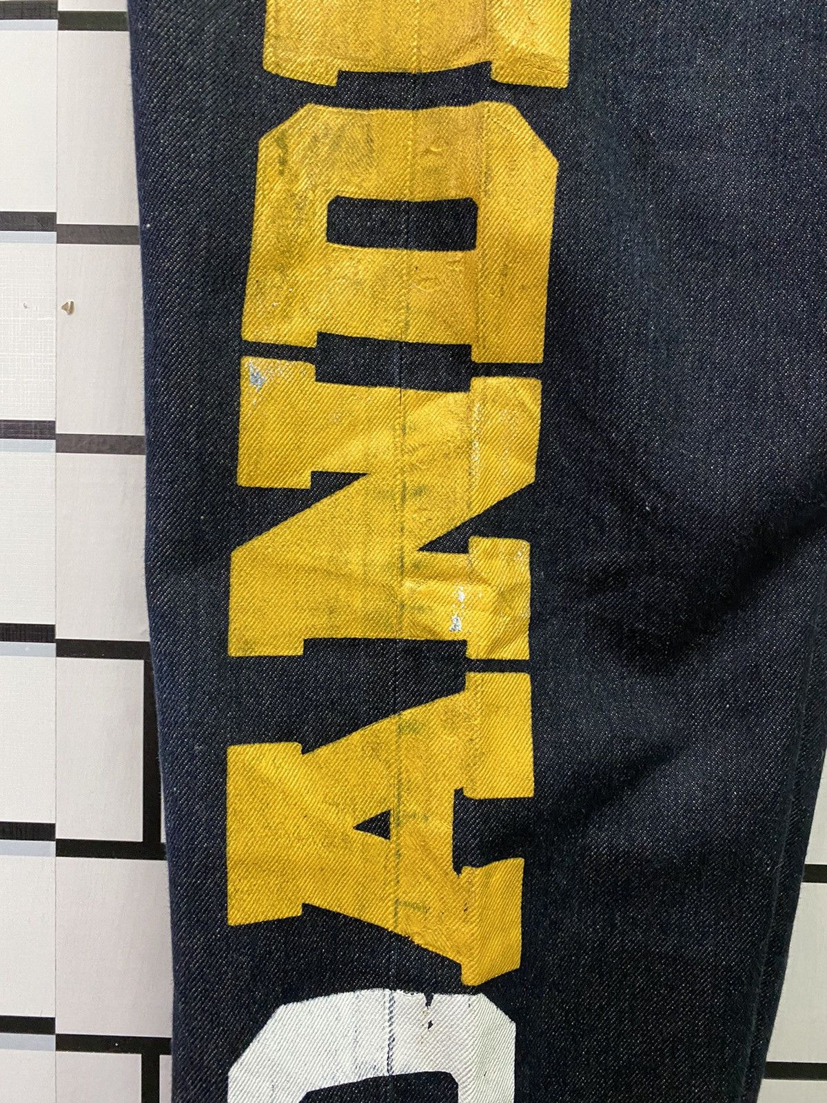 Hysteric Glamour Japanese CO & LU Selvedge Motor Racing Denim Size US 30 / EU 46 - 22 Thumbnail